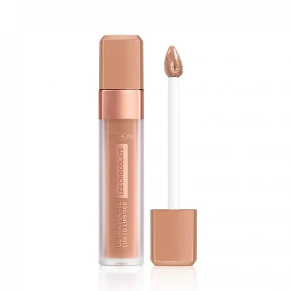 L’Oréal Les Chocolats skysti matiniai lūpų dažai 844 Sweet Tooth – Rezivelo