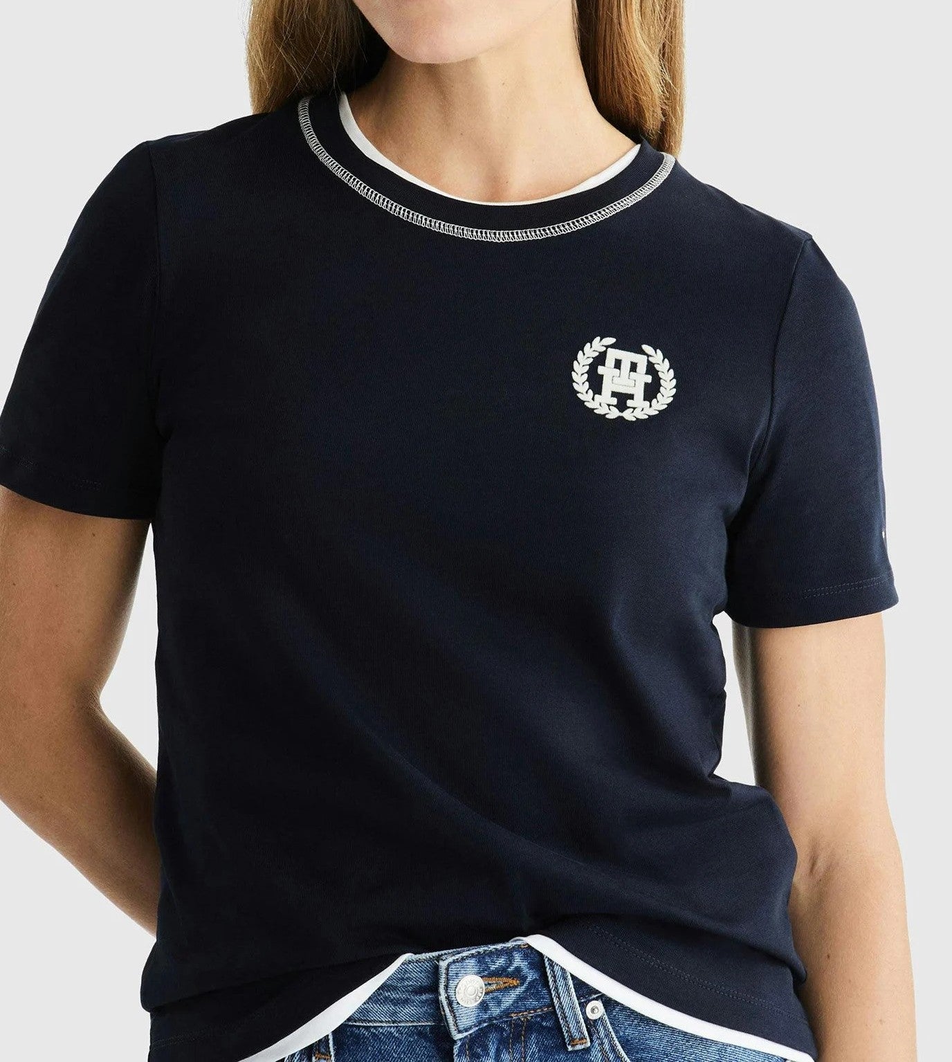 Tommy Hilfiger moteriški marškinėliai – Rezivelo