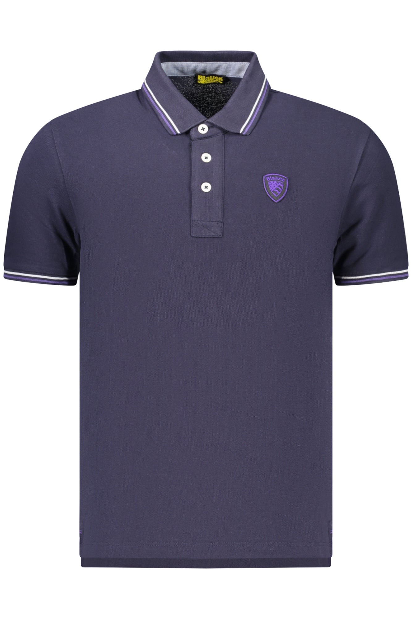 Blauer vyriški polo marškinėliai – mėlynos spalvos, mėlynos spalvos