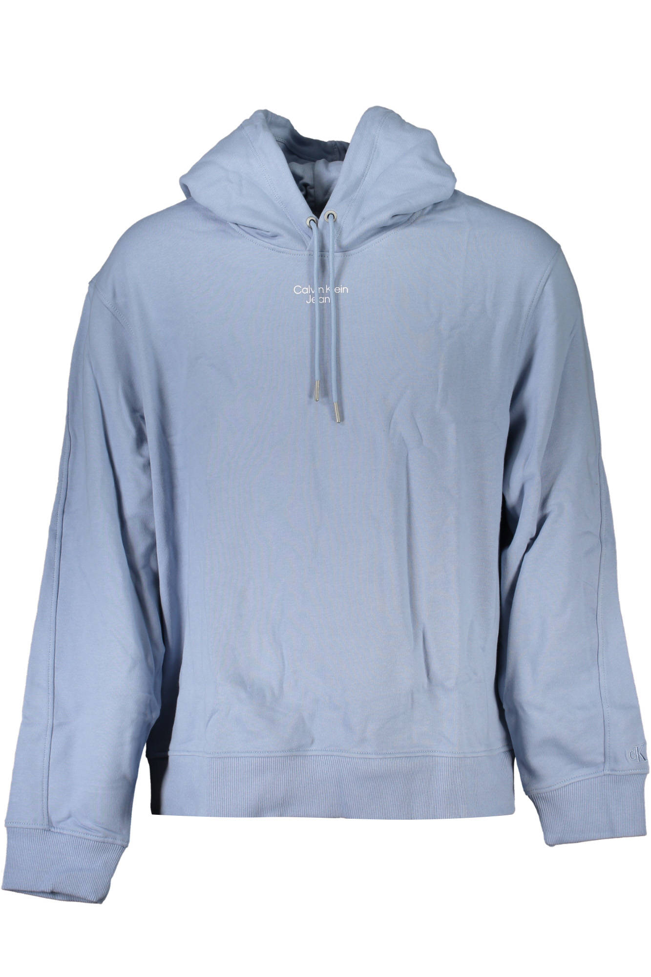 Calvin Klein vyriškas džemperis – azzurro spalvos, azzurro spalva
