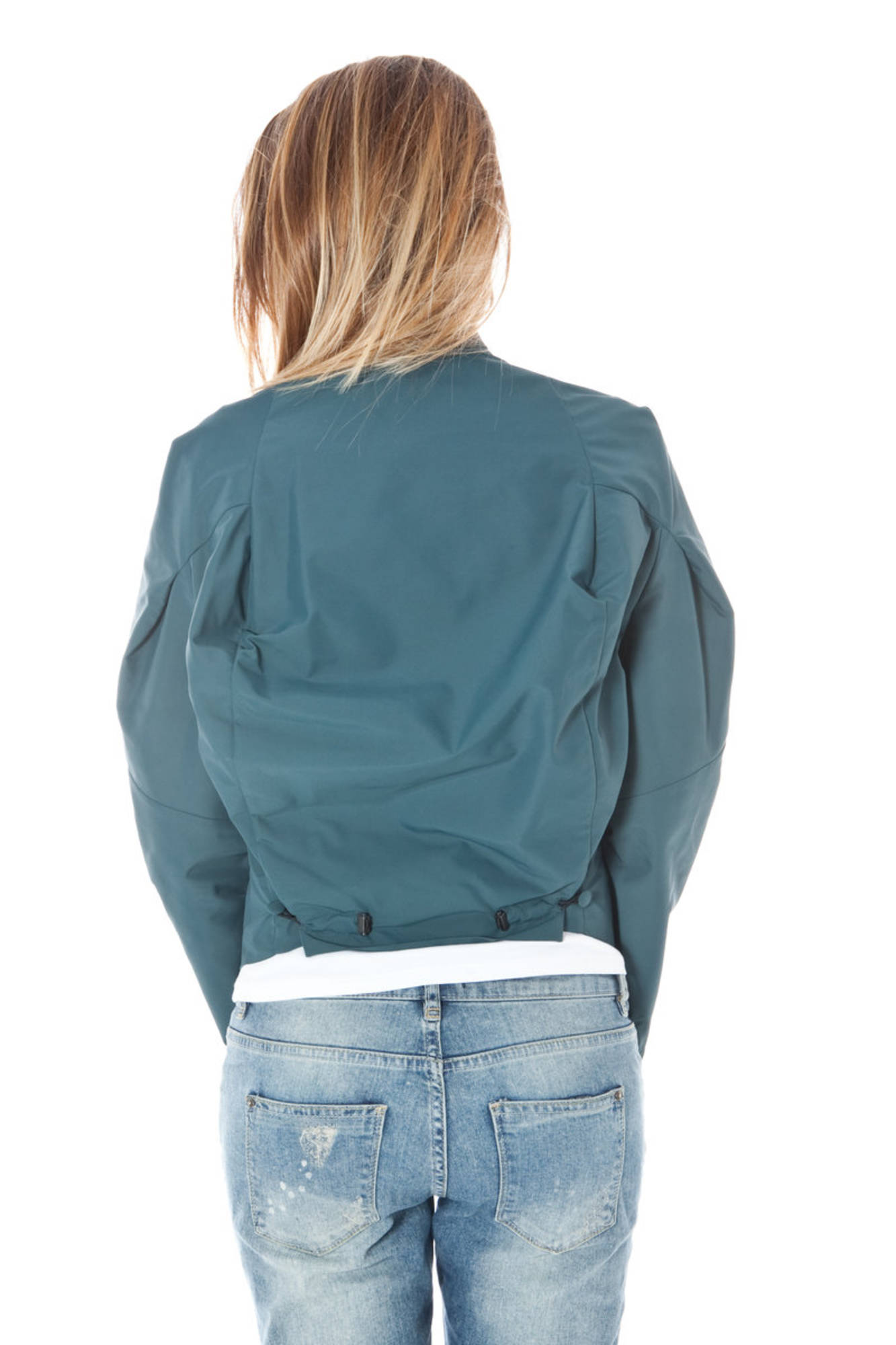 Calvin Klein moteriška striukė – žalia spalvos, žalia spalva, nuotrauka 3