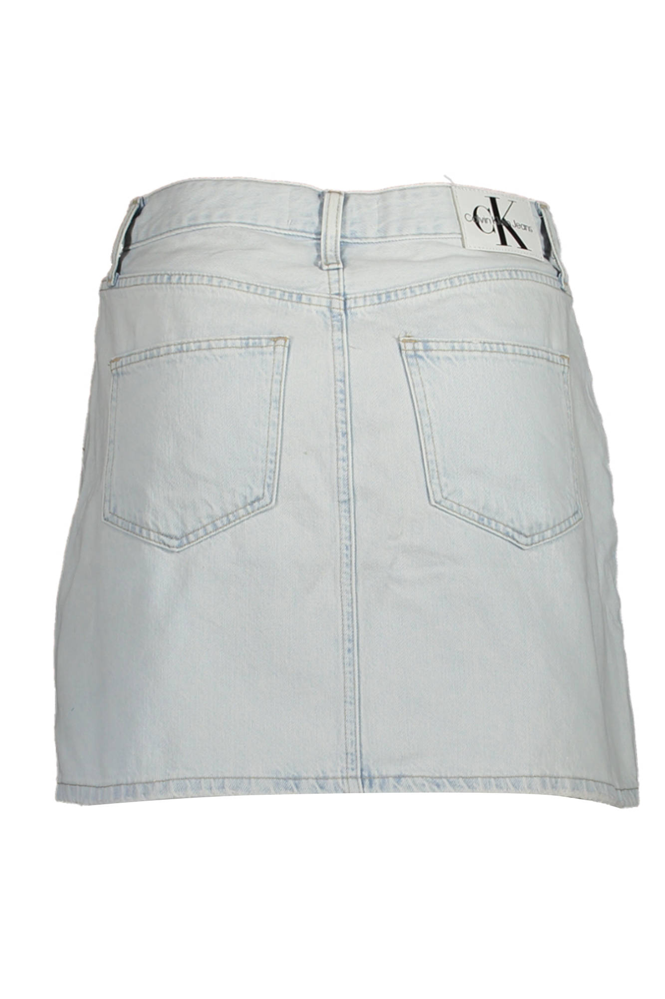 Calvin Klein moteriškas sijonas – azzurro spalvos, azzurro spalva, nuotrauka 2