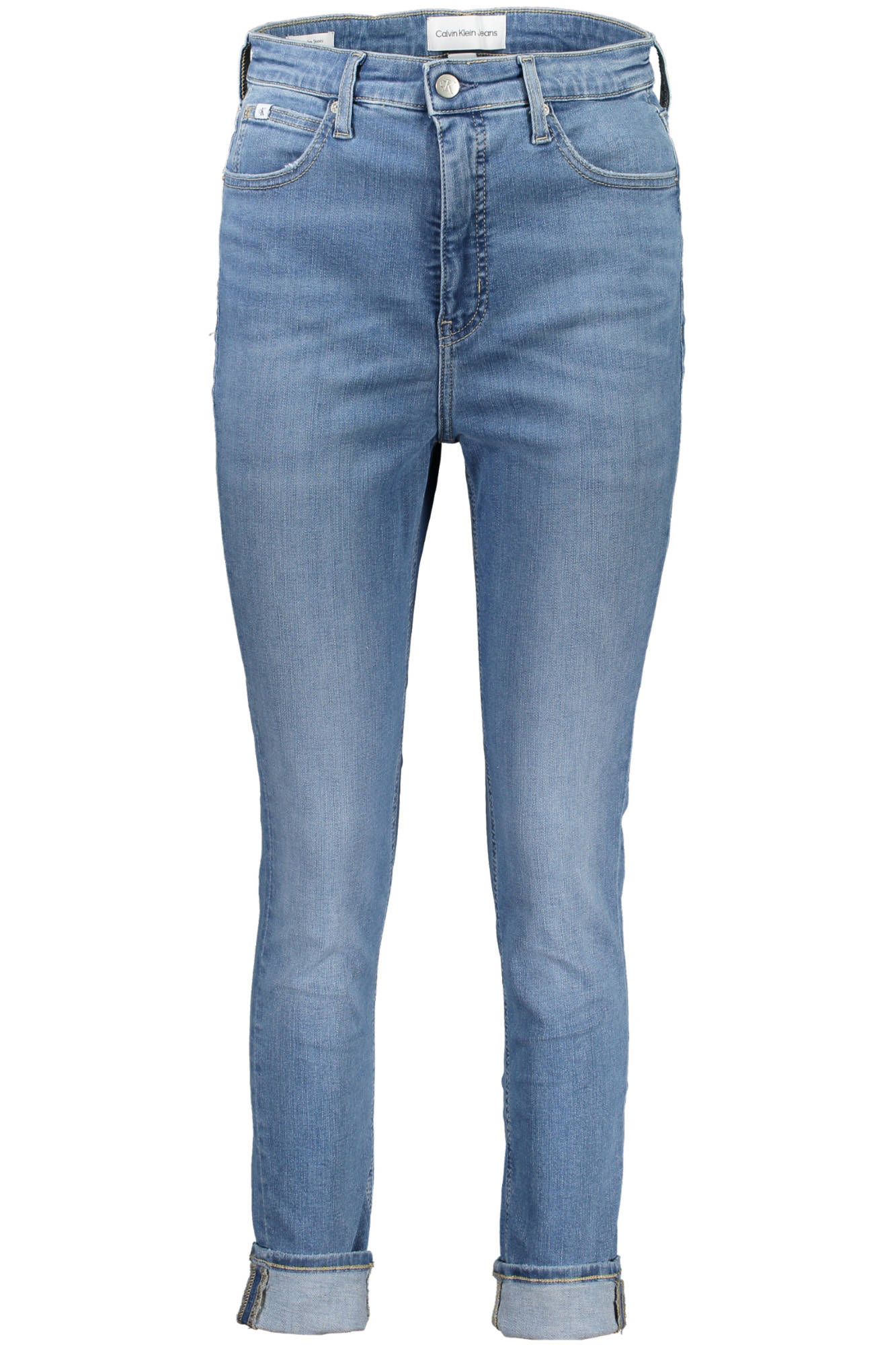 Calvin Klein moteriški džinsai – azzurro spalvos, azzurro spalva, nuotrauka 3