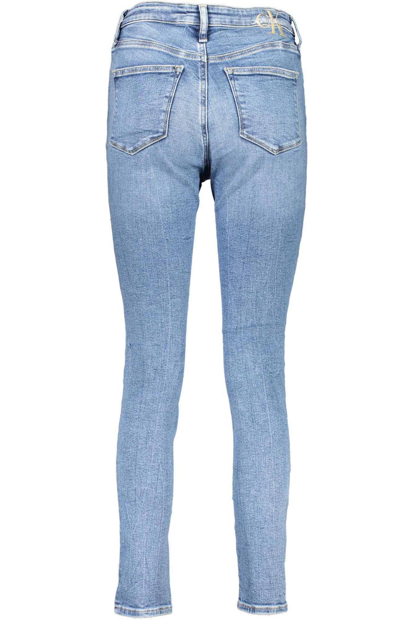 Calvin Klein moteriški džinsai – azzurro spalvos, azzurro spalva, nuotrauka 3