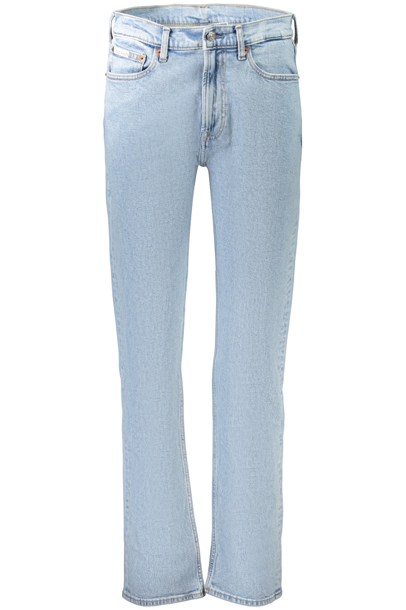 Calvin Klein vyriški džinsai – azzurro spalvos, azzurro spalva