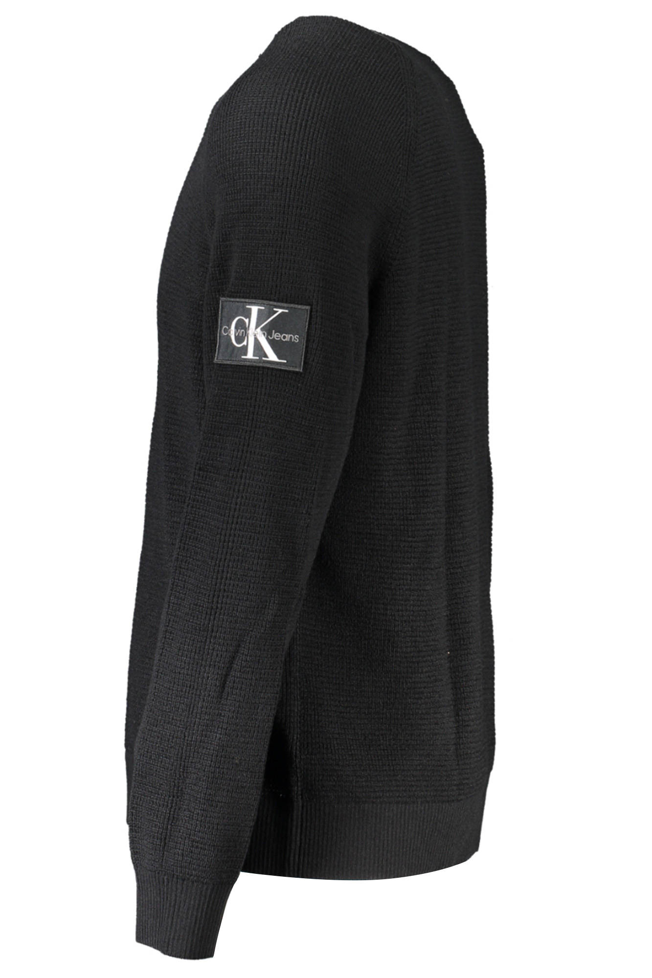Calvin Klein vyriškas megztinis – juodos spalvos, juodos spalvos, nuotrauka 3