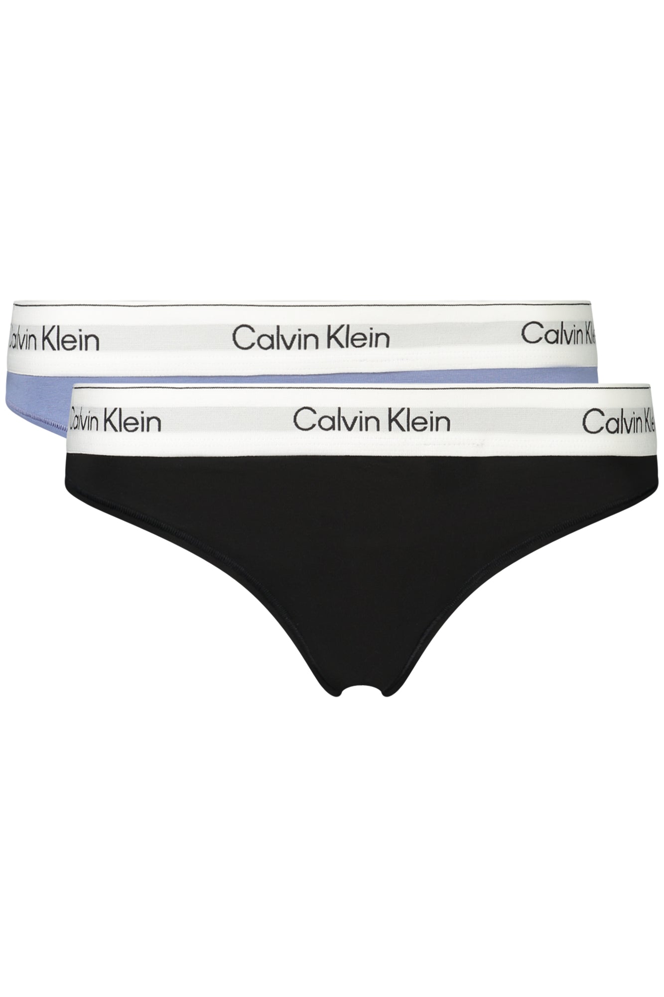 Calvin Klein moteriškas apatinis trikotažas – azzurro spalvos, azzurro spalva