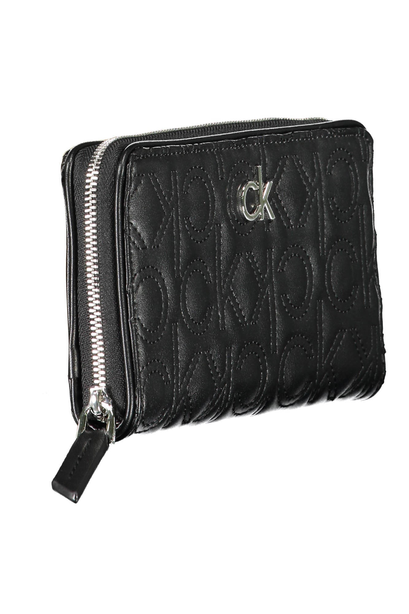 Calvin Klein moteriška piniginė – juoda spalvos, juoda spalva, nuotrauka 3