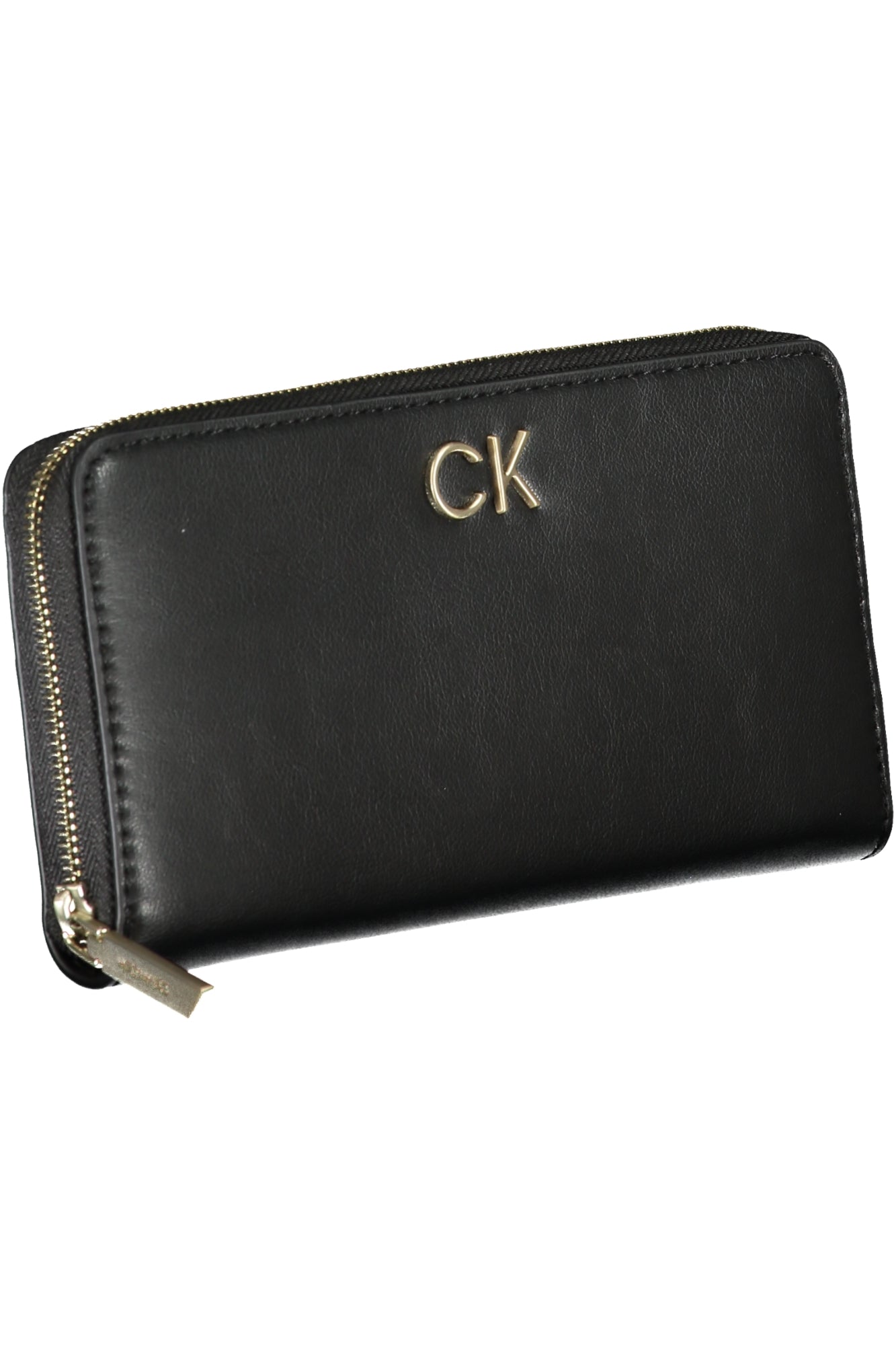 Calvin Klein moteriška piniginė – juodos spalvos, juodos spalvos, nuotrauka 3