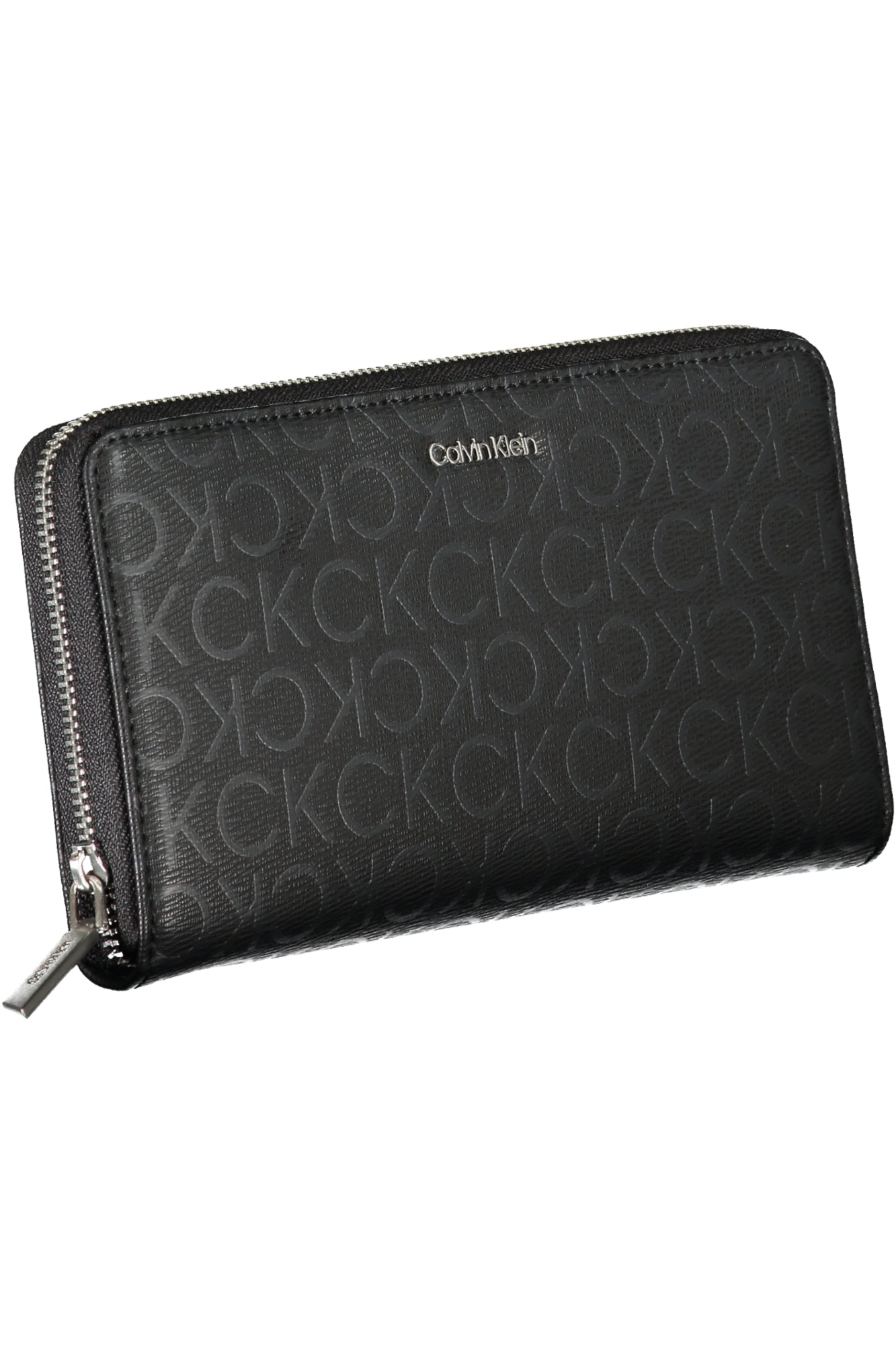 Calvin Klein moteriška piniginė – juodos spalvos, juodos spalvos, nuotrauka 3