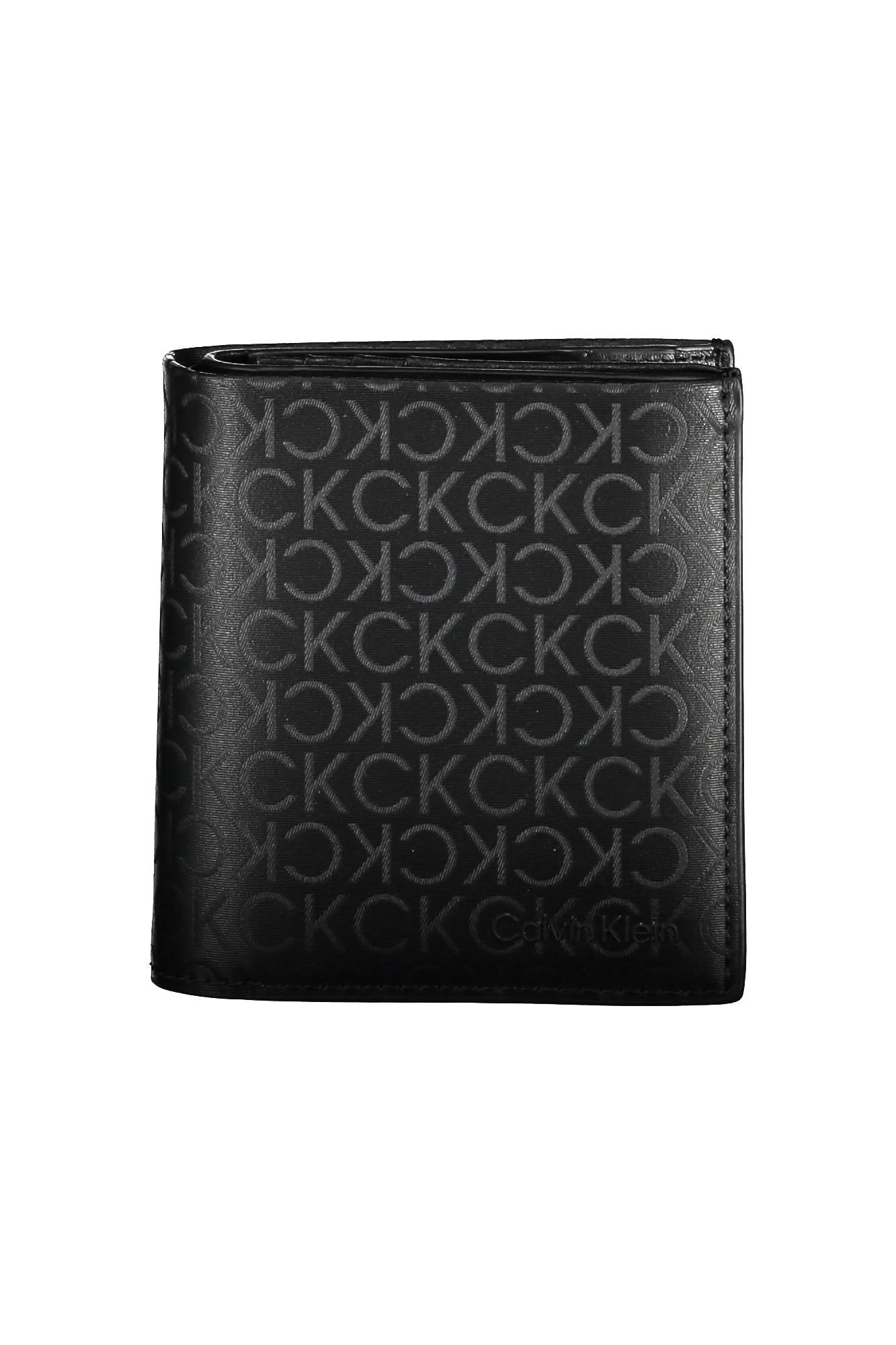 Calvin Klein vyriška piniginė – juodos spalvos, juodos spalvos