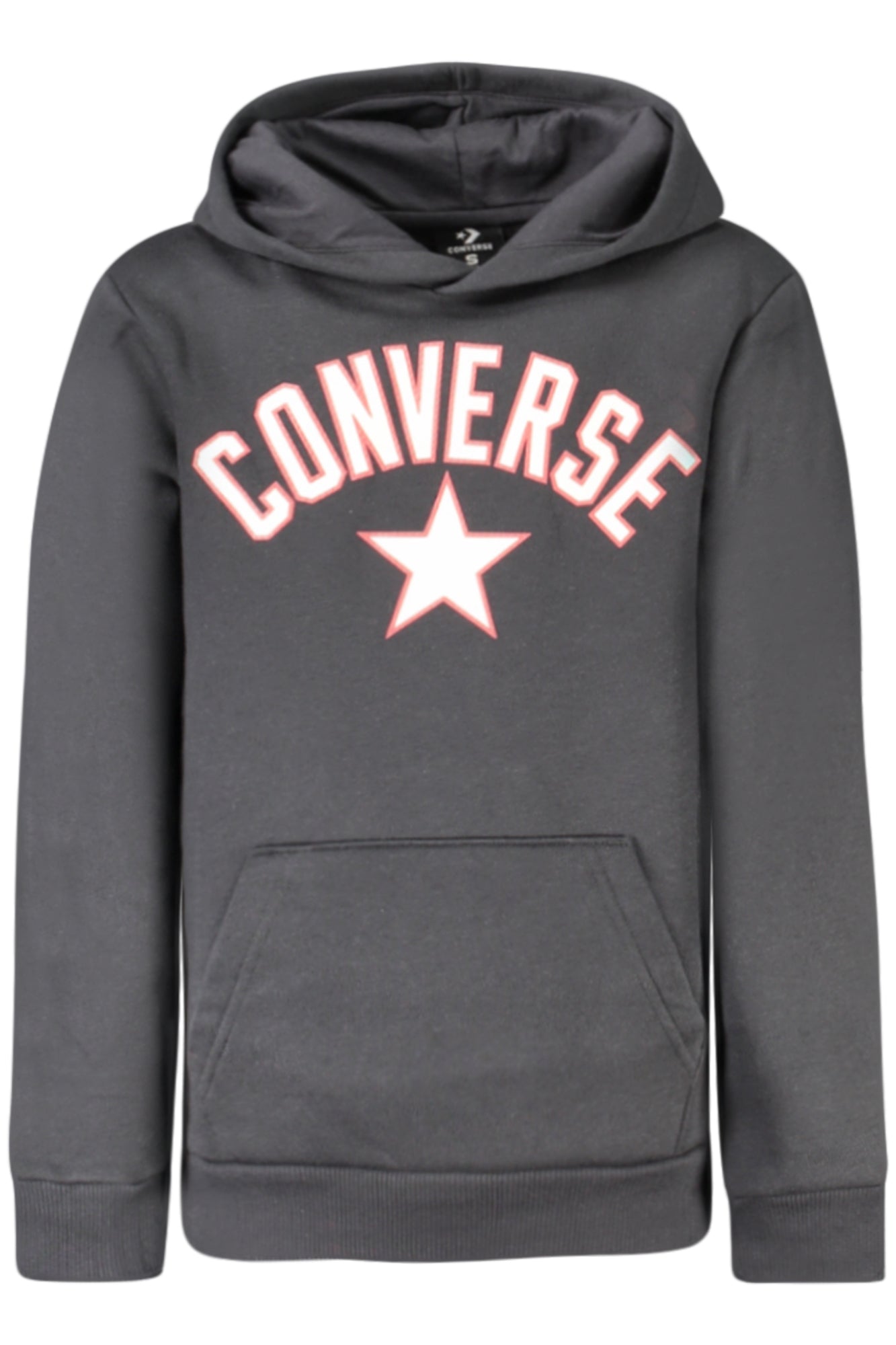 Converse vaikiškas džemperis – juodos spalvos, juodos spalvos
