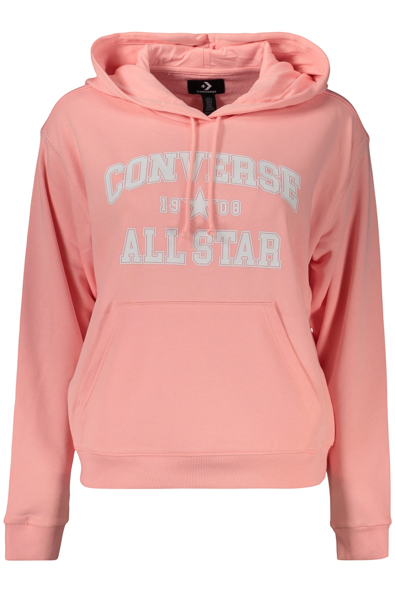 Converse moteriškas džemperis – rožinė spalvos, rožinė spalva