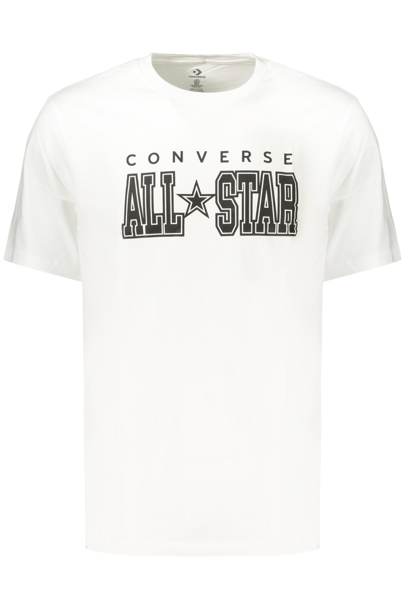 Converse vyriški marškinėliai – baltos spalvos, baltos spalvos