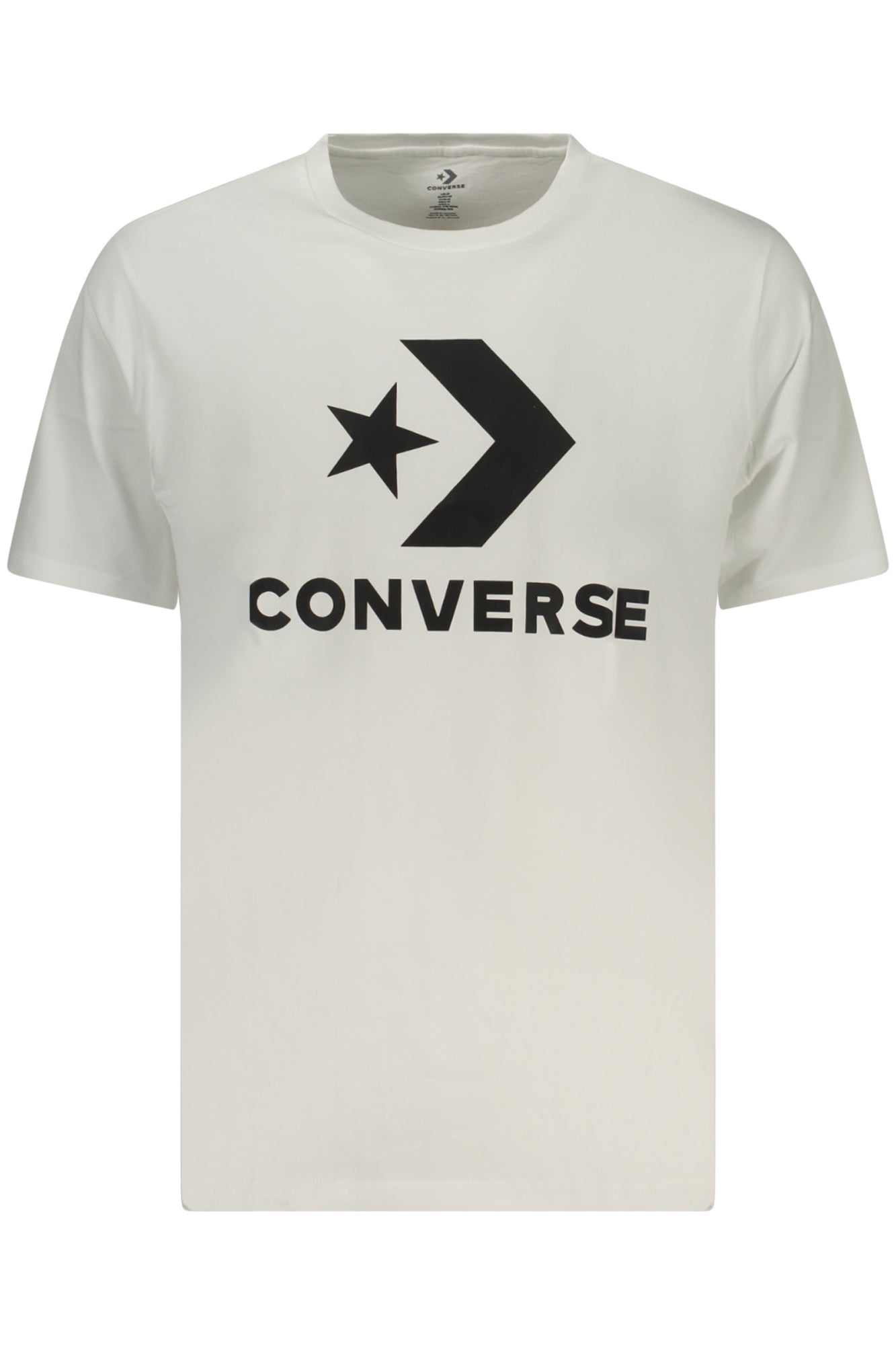 Converse vyriški marškinėliai – baltos spalvos, baltos spalvos