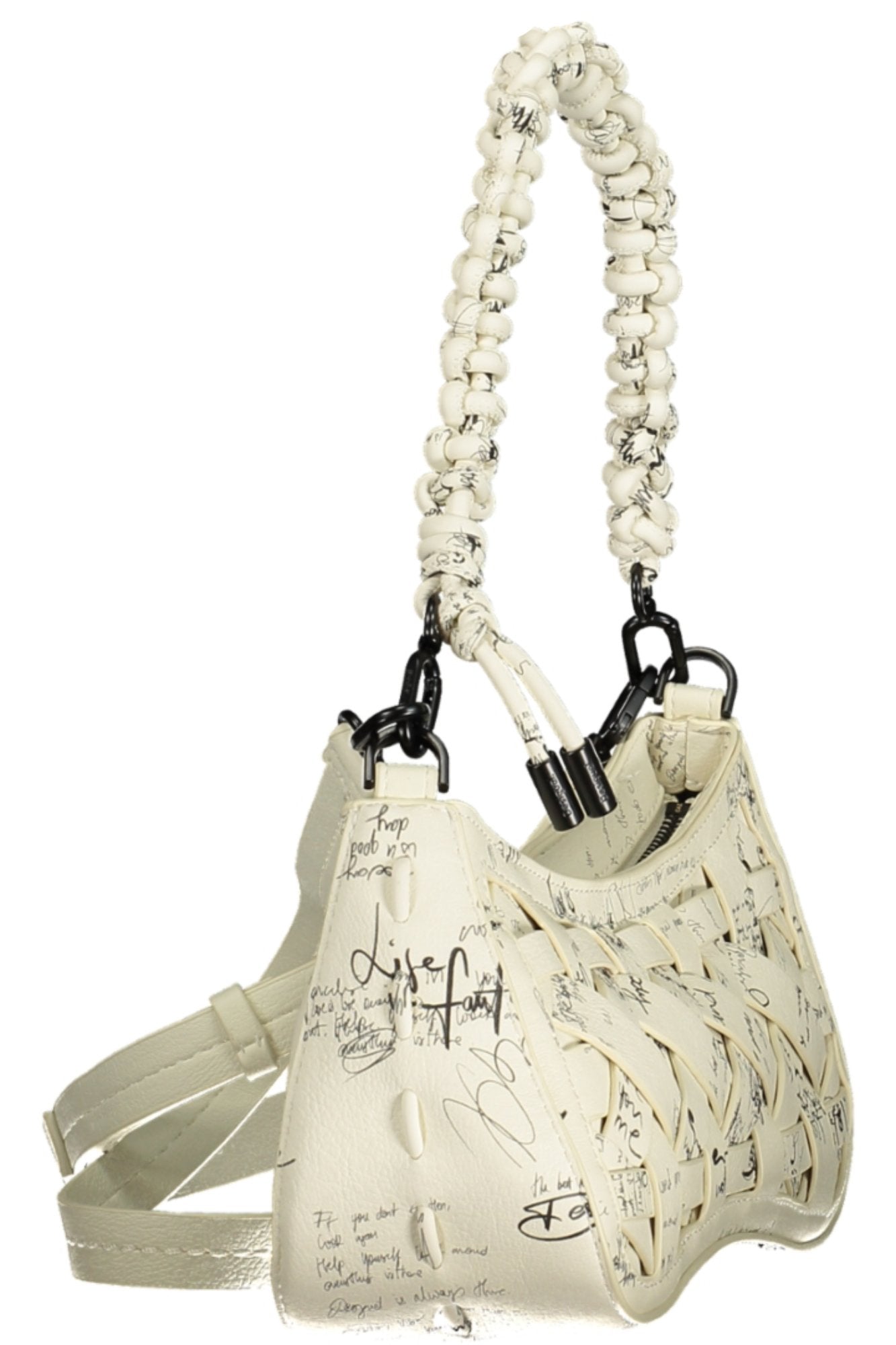 Desigual moteriška rankinė – baltos spalvos, baltos spalvos, nuotrauka 3