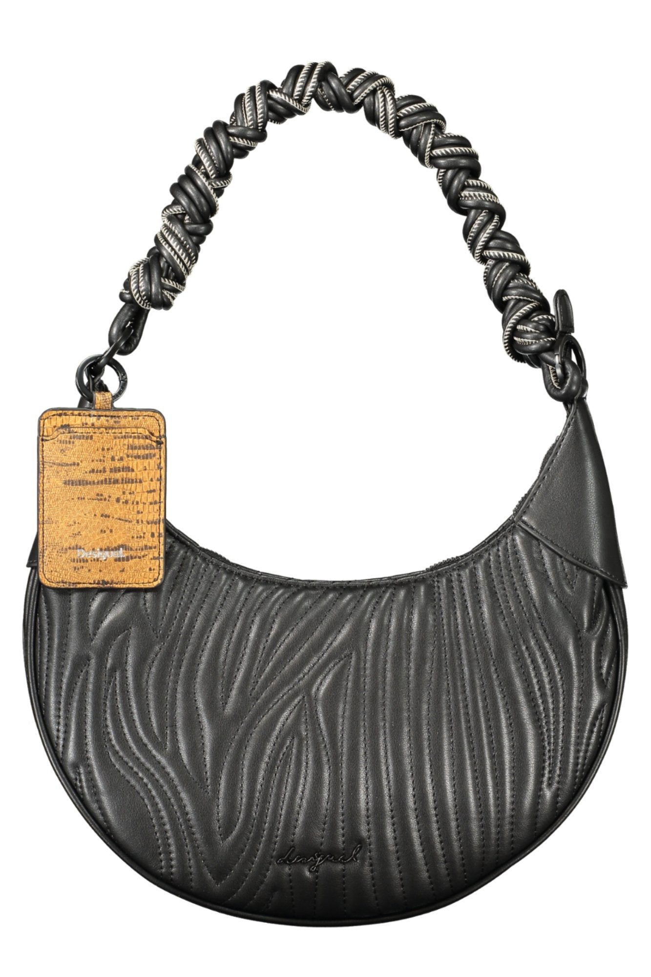 Desigual moteriška rankinė – juoda spalvos, juoda spalva