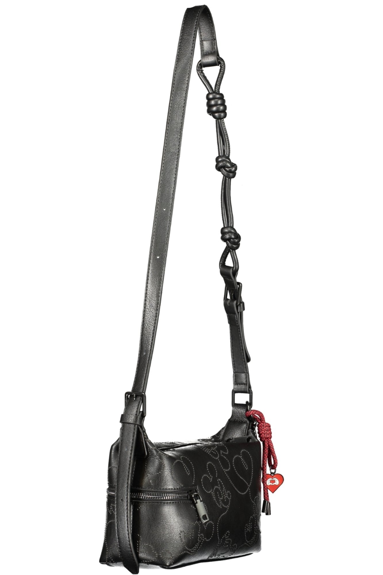 Desigual moteriška rankinė – juodos spalvos, juodos spalvos, nuotrauka 3