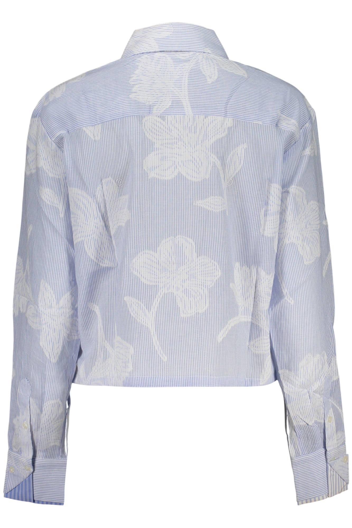 Desigual moteriški marškiniai – azzurro spalvos, azzurro spalva, nuotrauka 2
