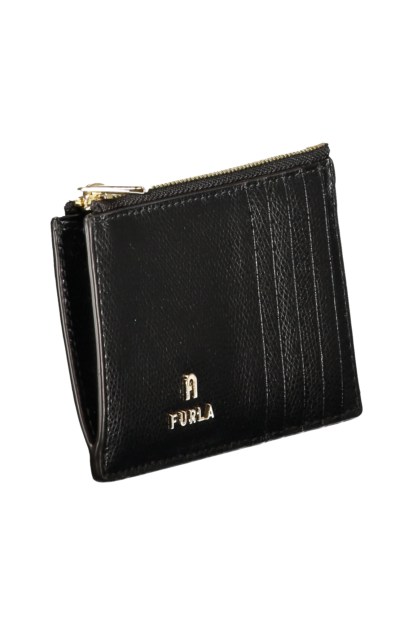 Furla moteriška piniginė – juoda spalvos, juoda spalva, nuotrauka 3