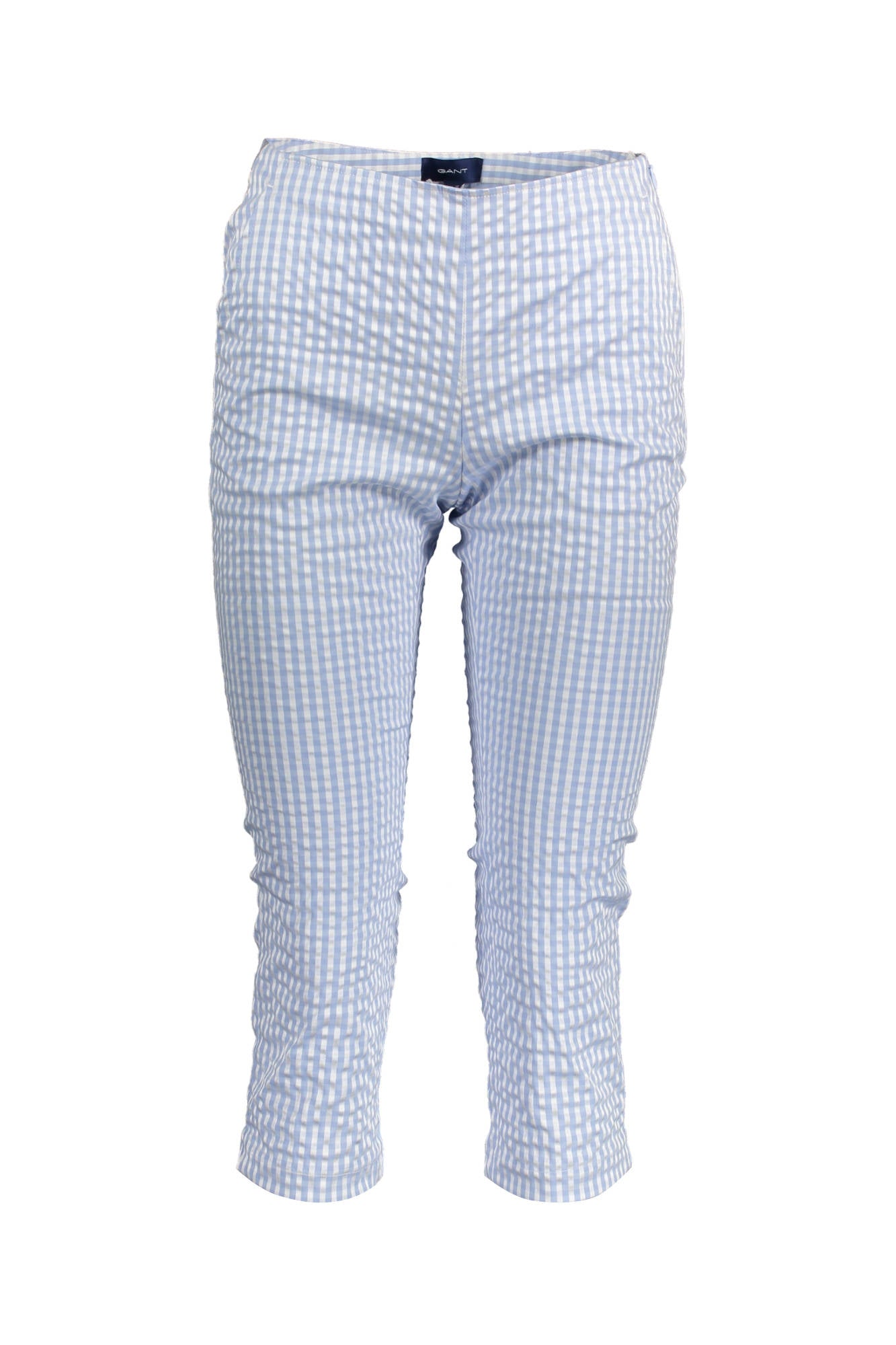 Gant moteriškos kelnės – azzurro spalvos, azzurro spalva