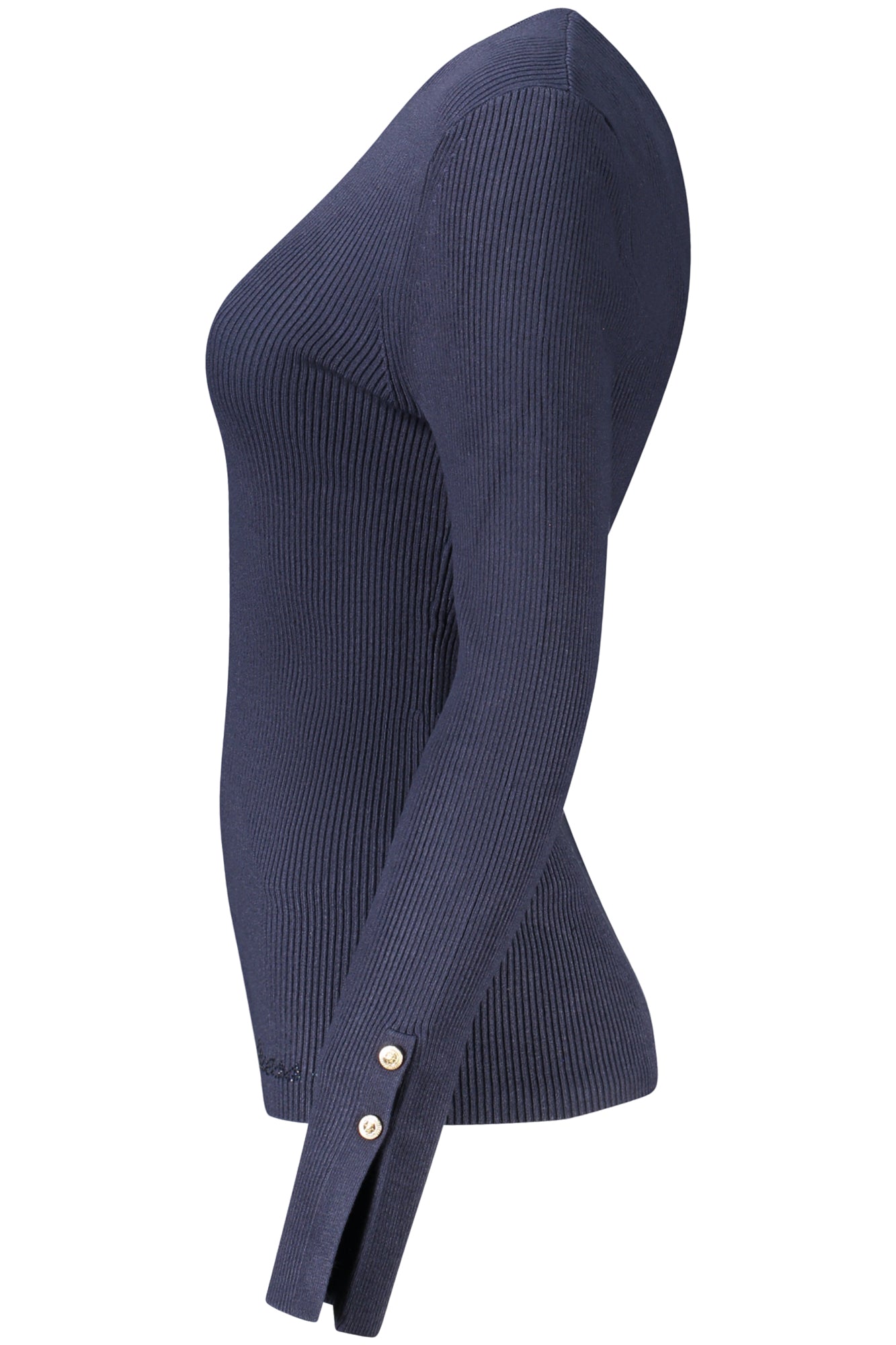 Guess moteriškas megztinis – mėlyna spalvos, mėlyna spalva, nuotrauka 3