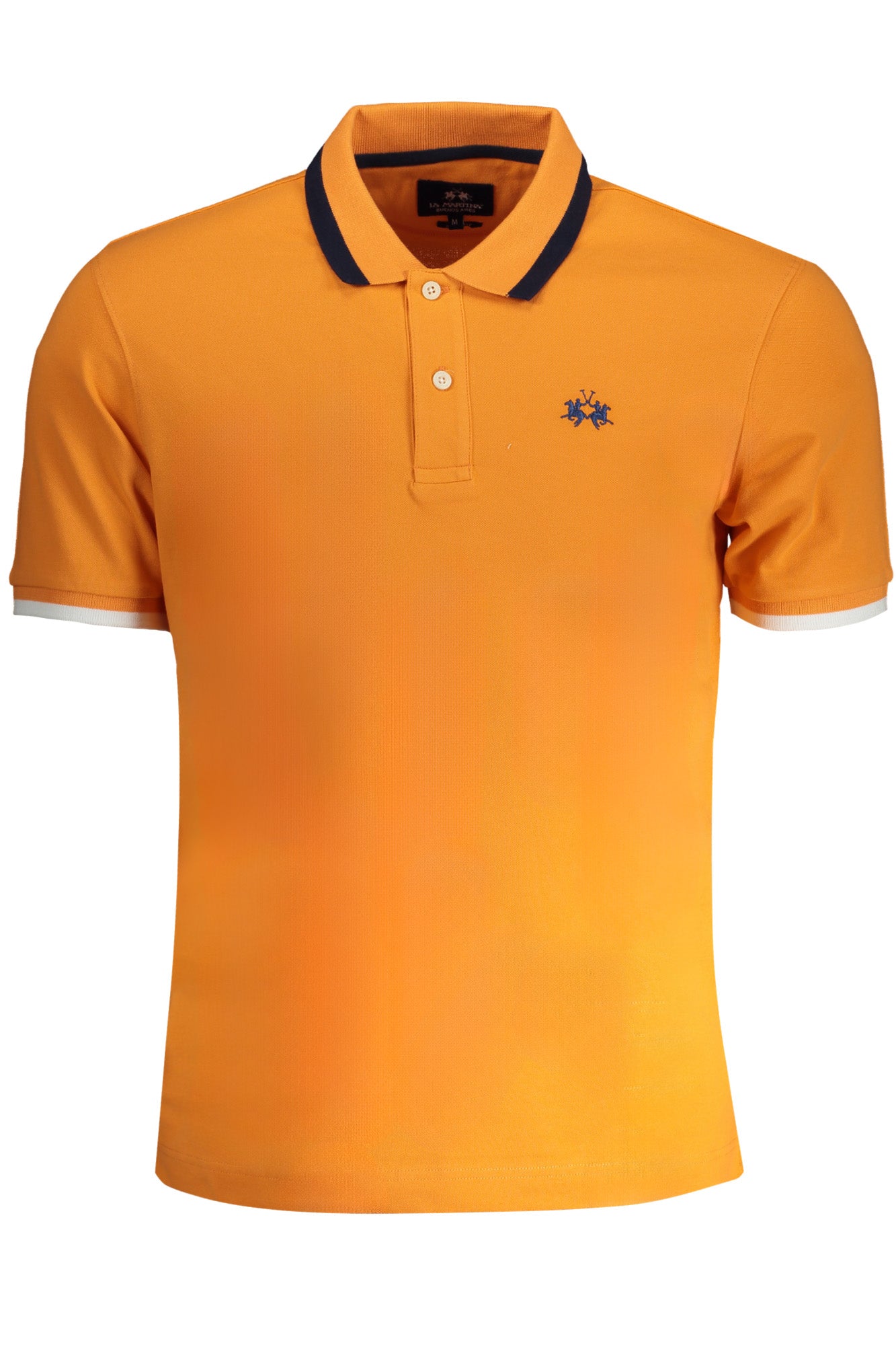 La Martina vyriški polo marškinėliai – oranžinės spalvos, oranžinės spalvos
