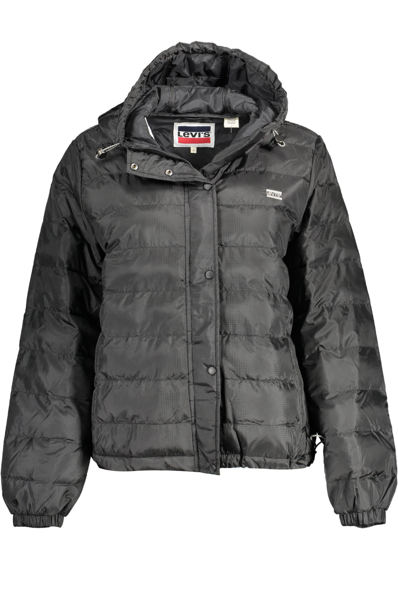 Levi's moteriška striukė – juodos spalvos, juodos spalvos