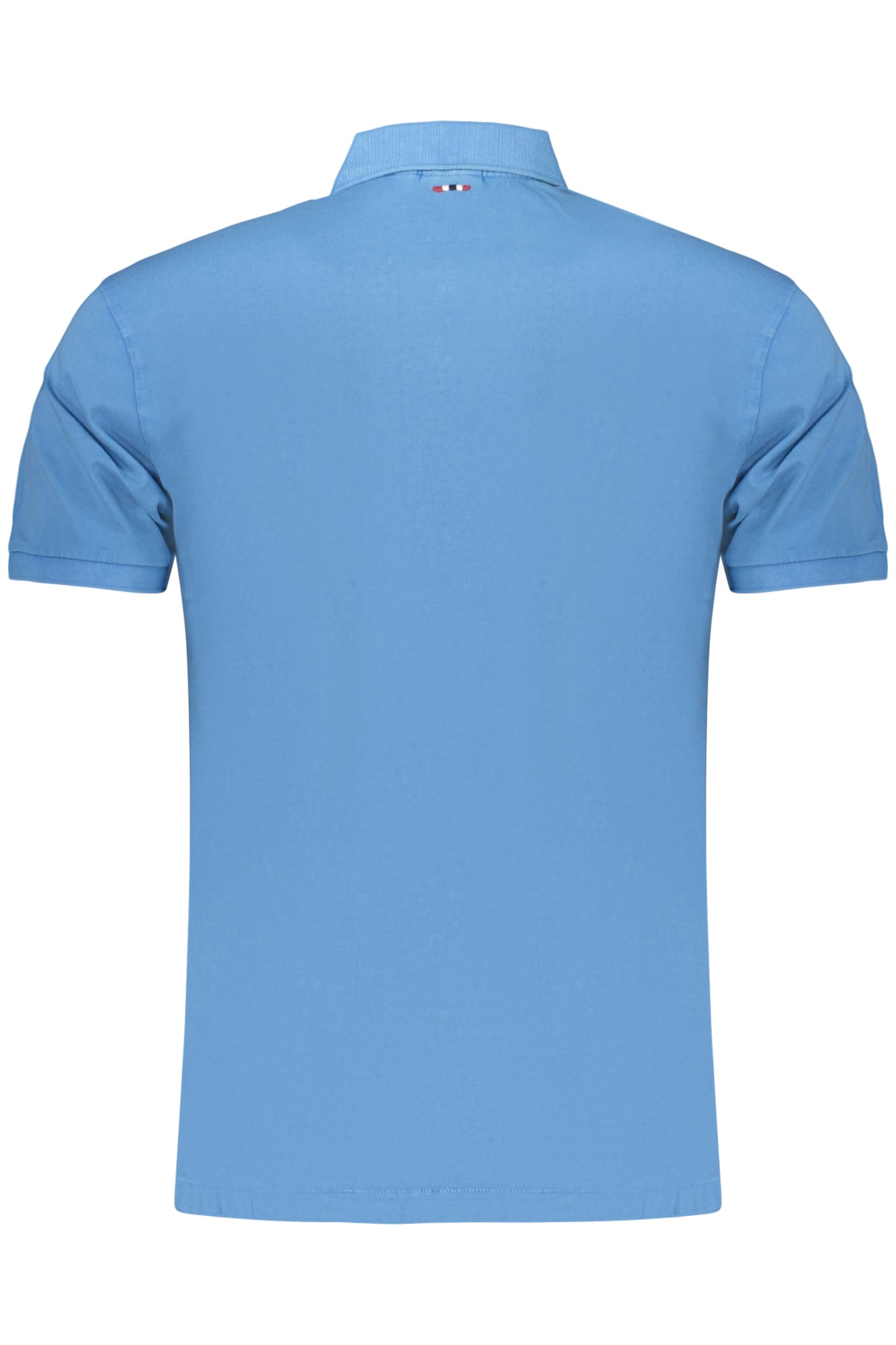 Napapijri vyriški polo marškinėliai – azzurro spalvos, azzurro spalva, nuotrauka 2
