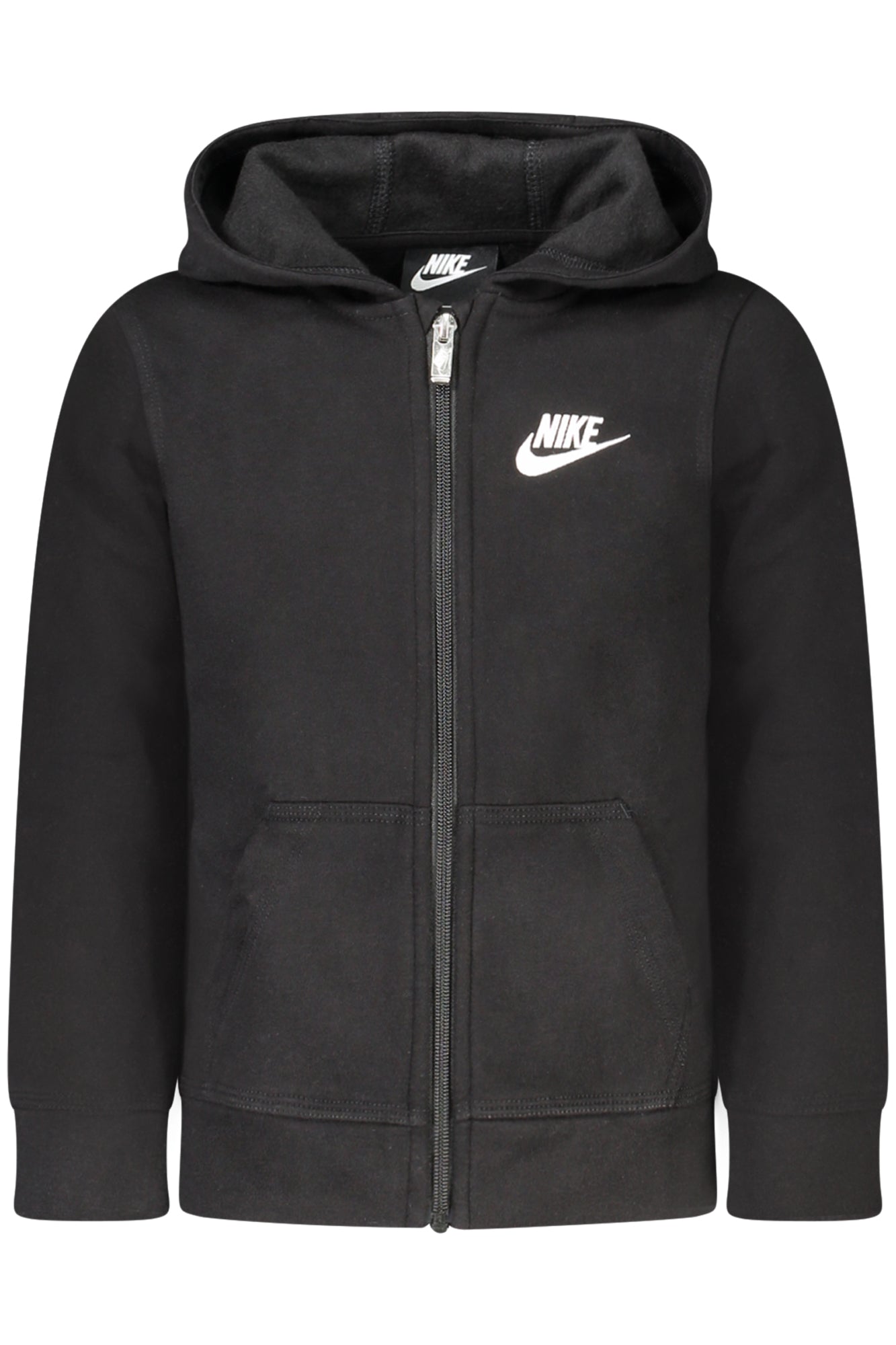 Nike vaikiškas džemperis – juodos spalvos, juodos spalvos