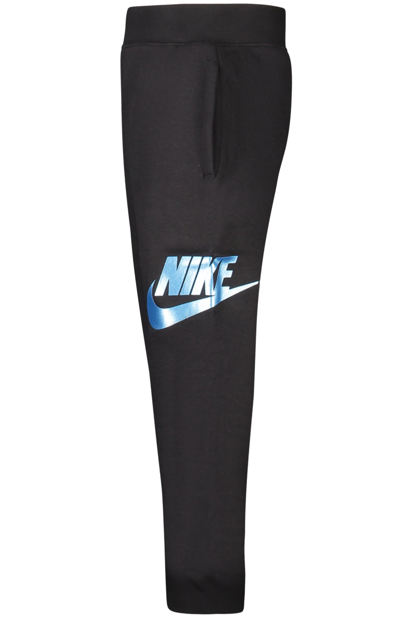 Nike vaikiškos sportinės kelnės – juoda spalvos, juoda spalva, nuotrauka 3