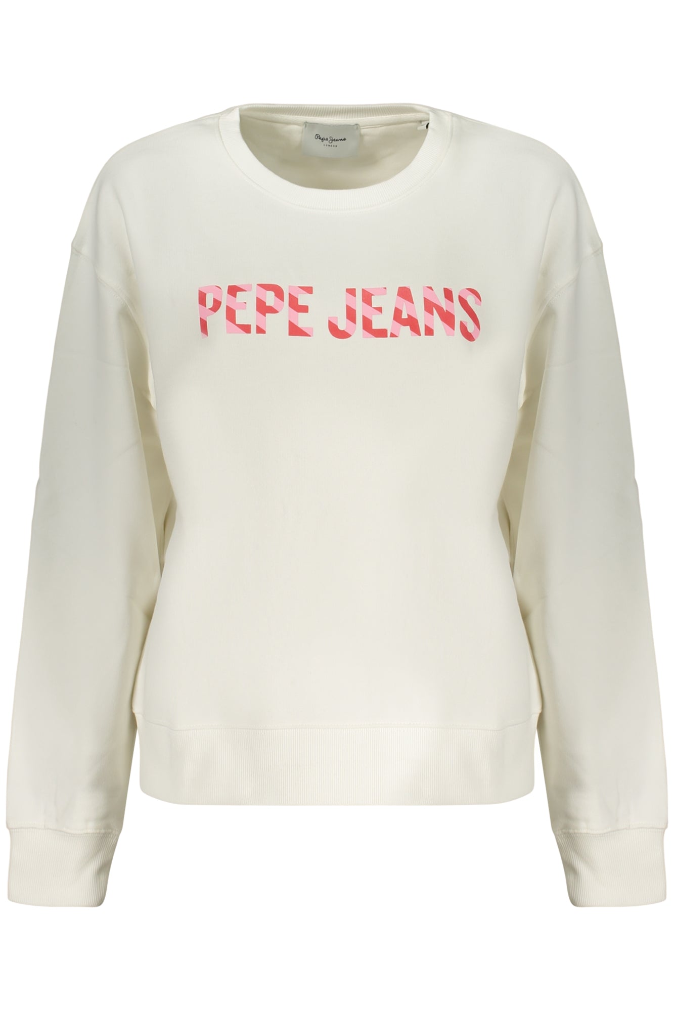 Pepe Jeans moteriškas džemperis – baltos spalvos, baltos spalvos
