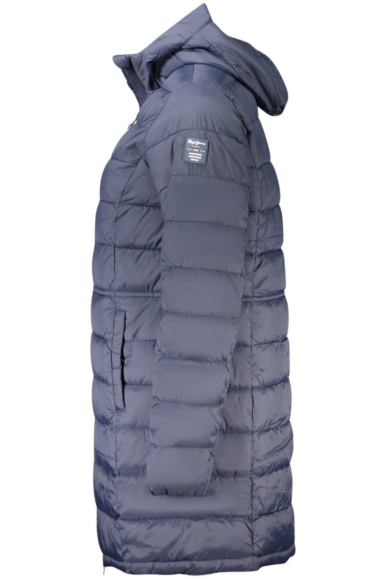 Pepe Jeans moteriška striukė – mėlynos spalvos, mėlynos spalvos, nuotrauka 3