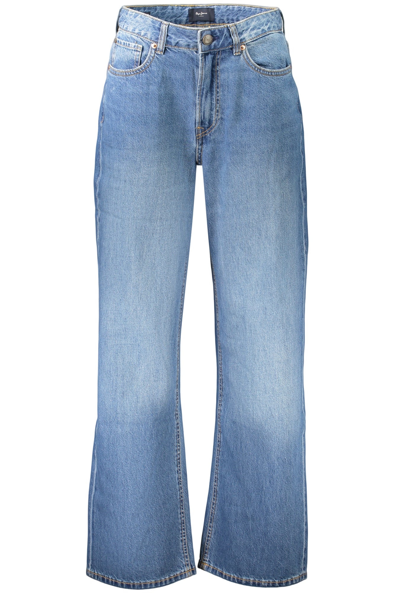Pepe Jeans moteriški džinsai – mėlynos spalvos, mėlynos spalvos