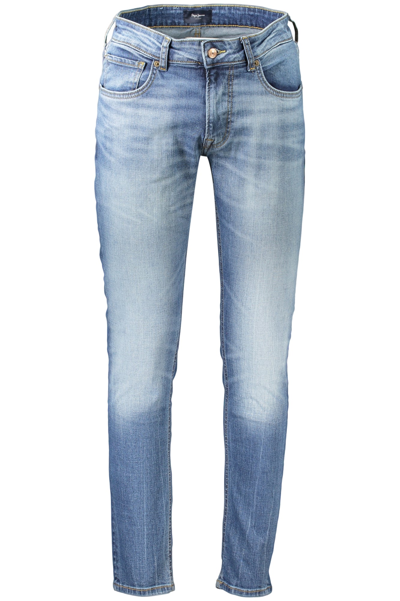 Pepe Jeans vyriški džinsai – mėlyna spalvos, mėlyna spalva