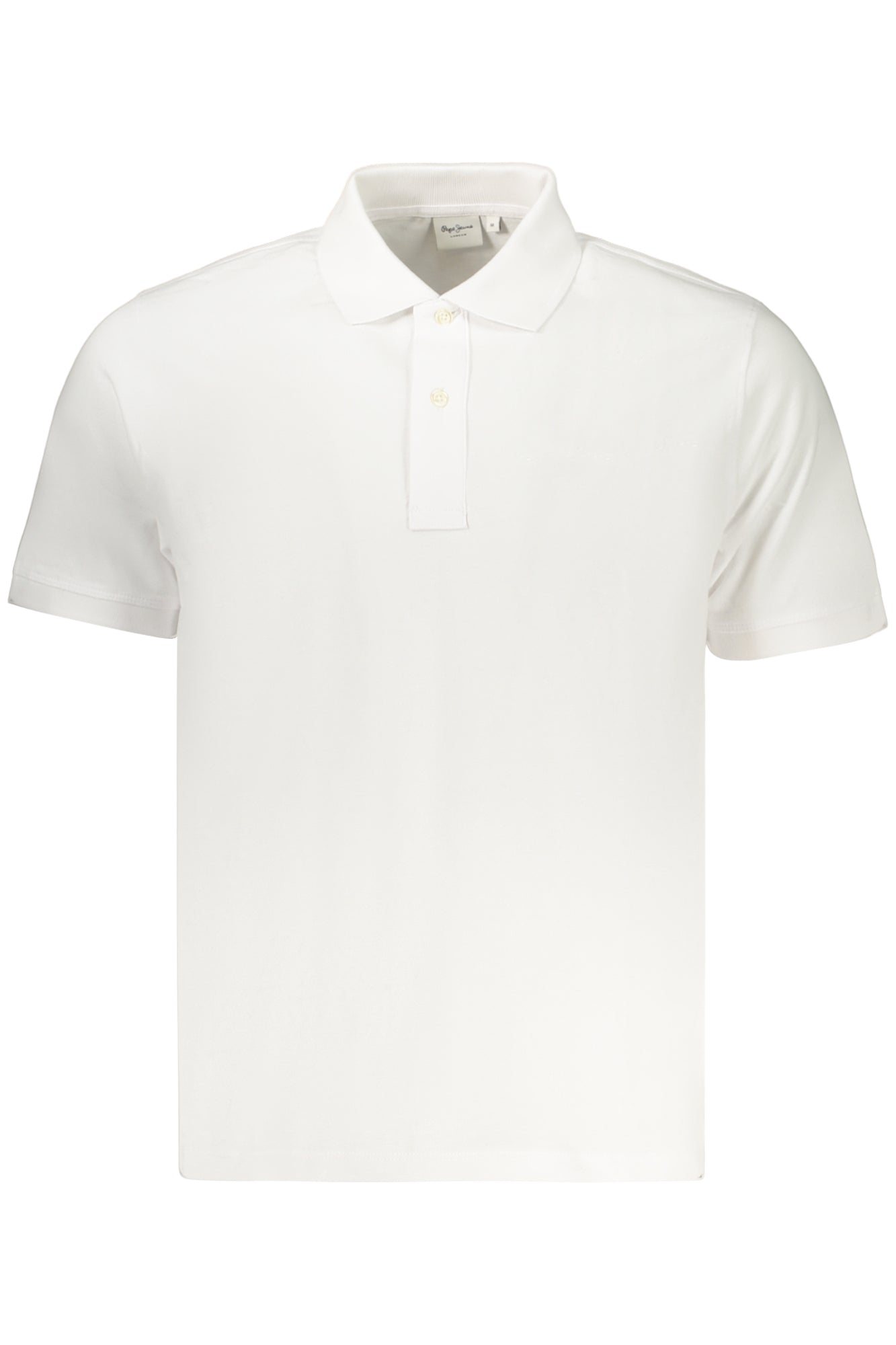 Pepe Jeans vyriški polo marškinėliai – baltos spalvos, baltos spalvos