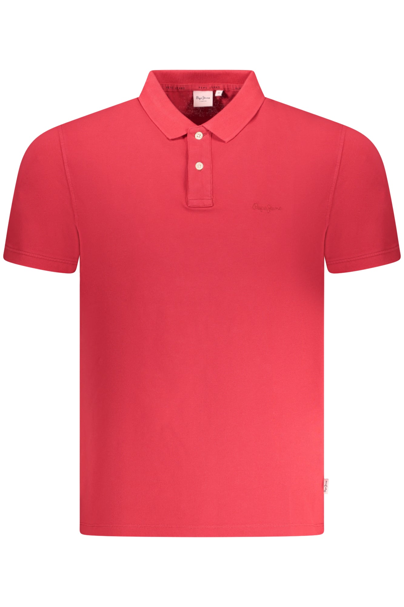Pepe Jeans vyriški polo marškinėliai – raudonos spalvos, raudonos spalvos