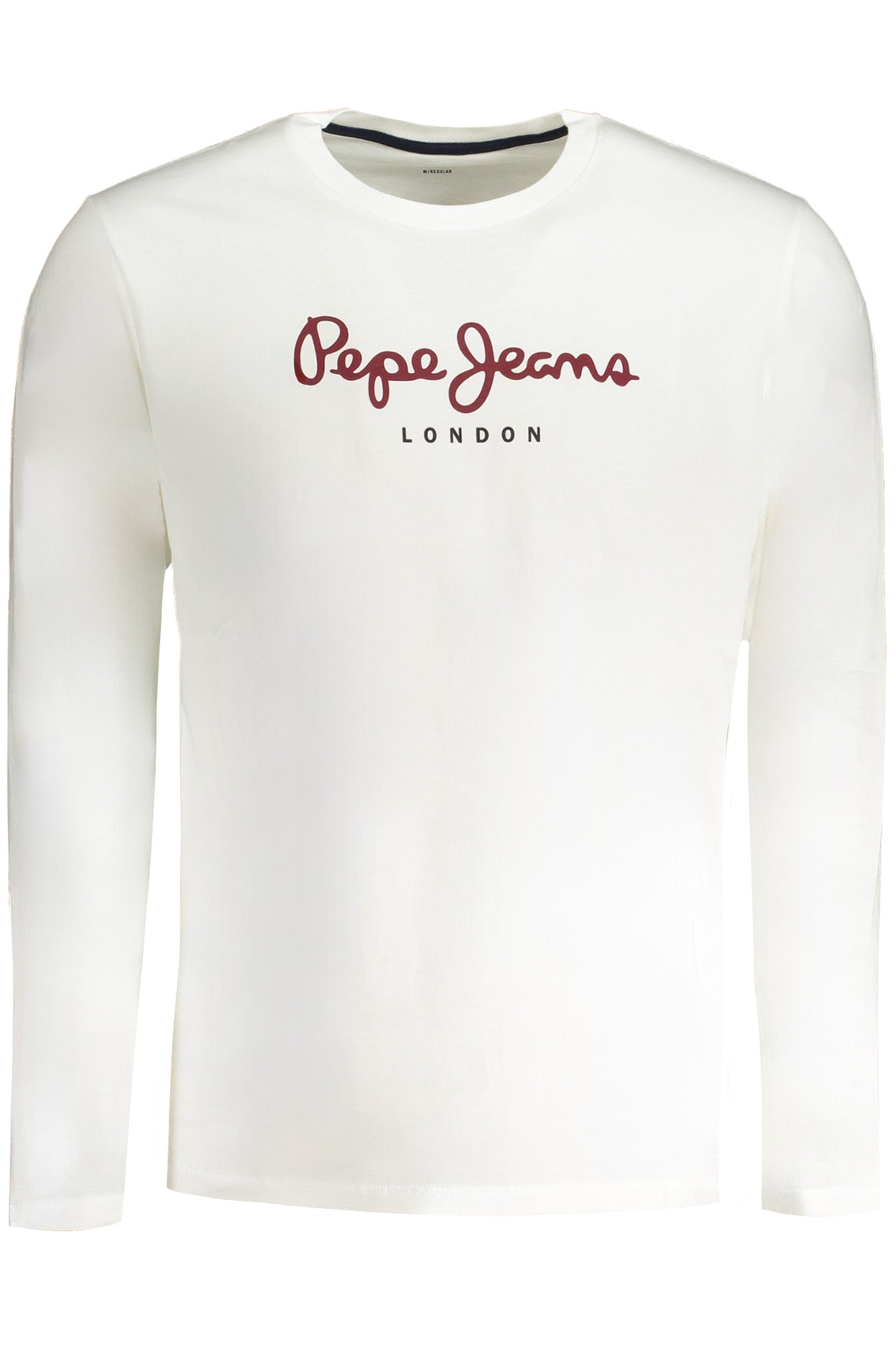 Pepe Jeans vyriški marškinėliai – baltos spalvos, baltos spalvos