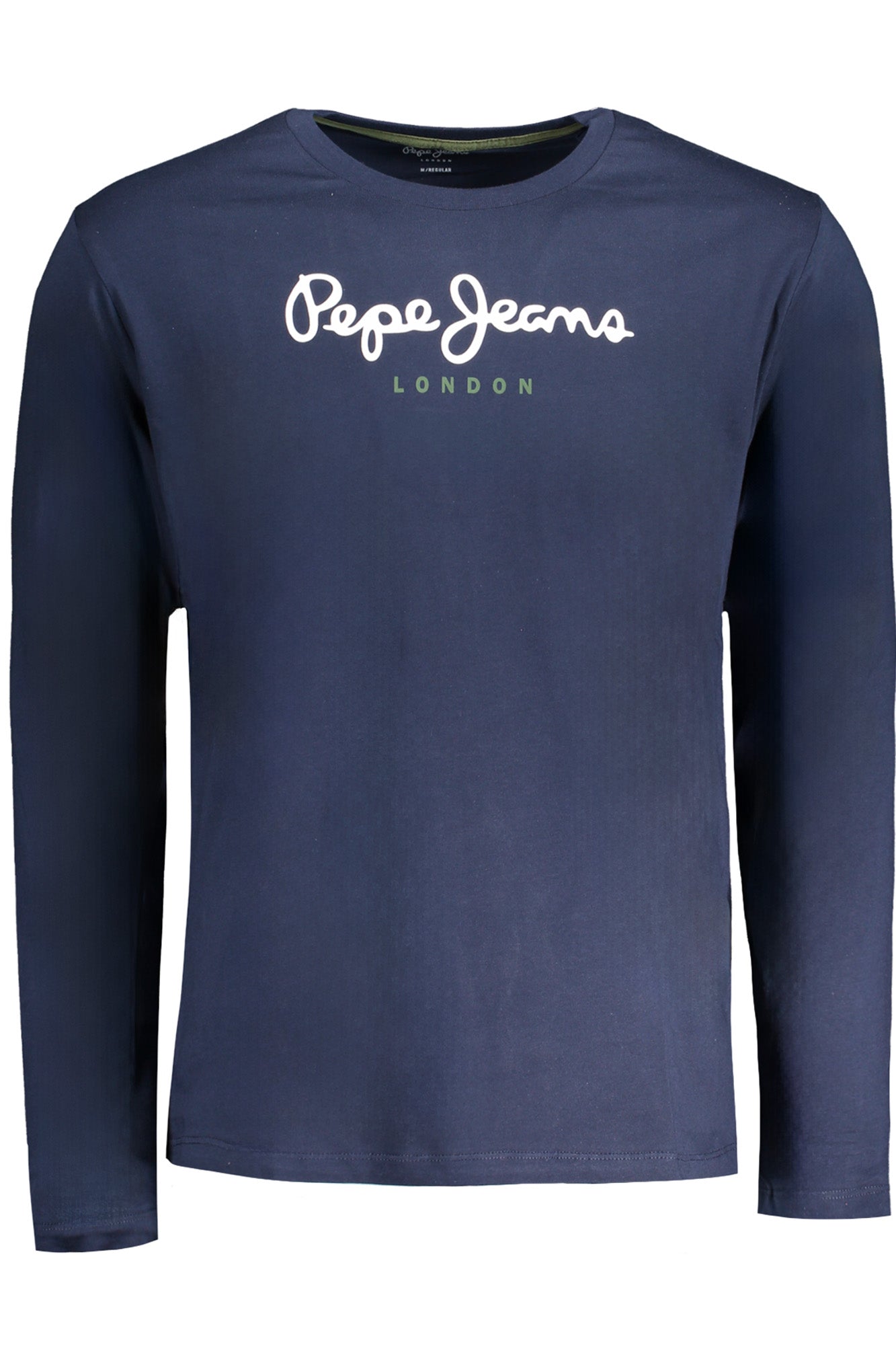 Pepe Jeans vyriški marškinėliai – mėlyna spalvos, mėlyna spalva