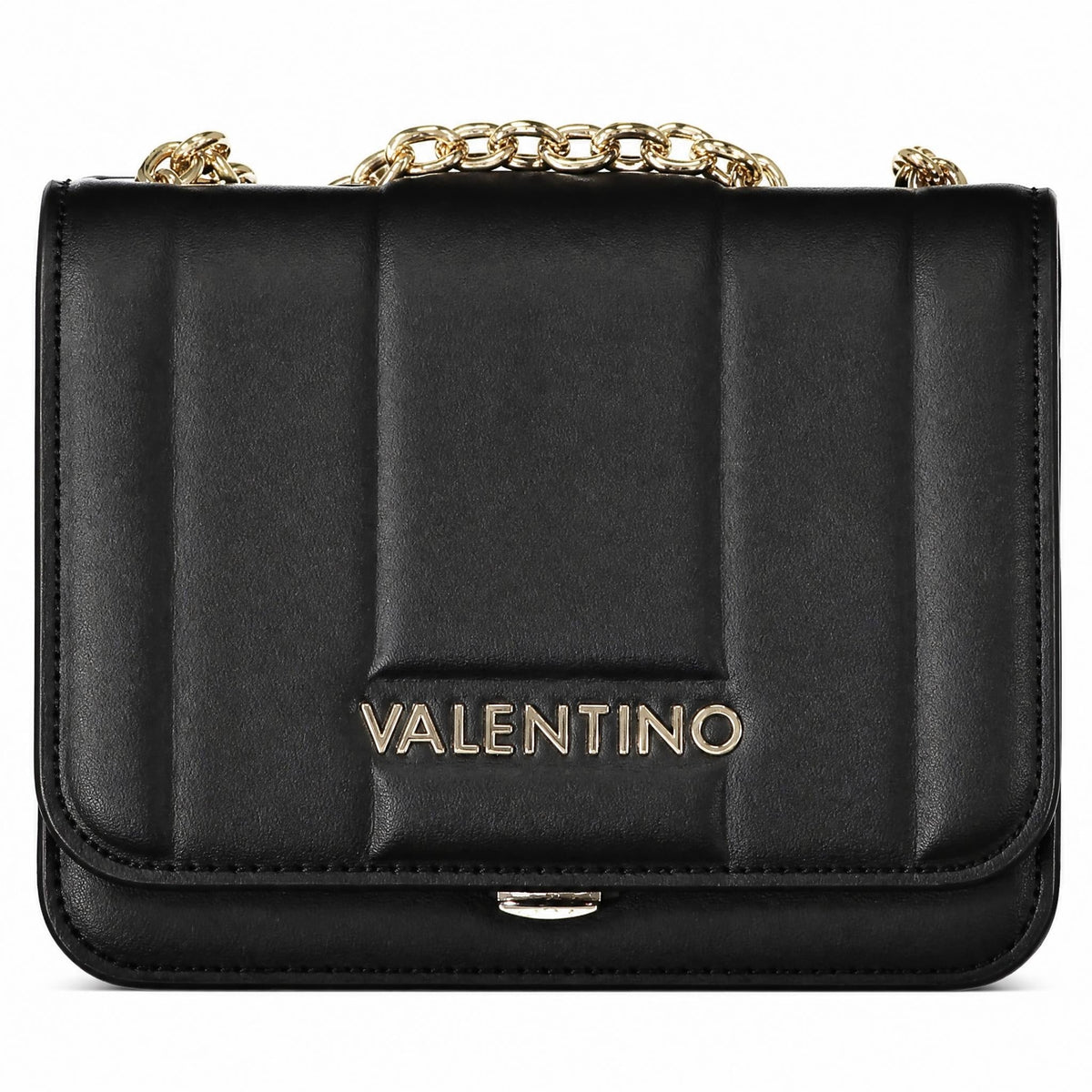 Valentino moteriška rankinė – juoda spalvos, juoda spalva