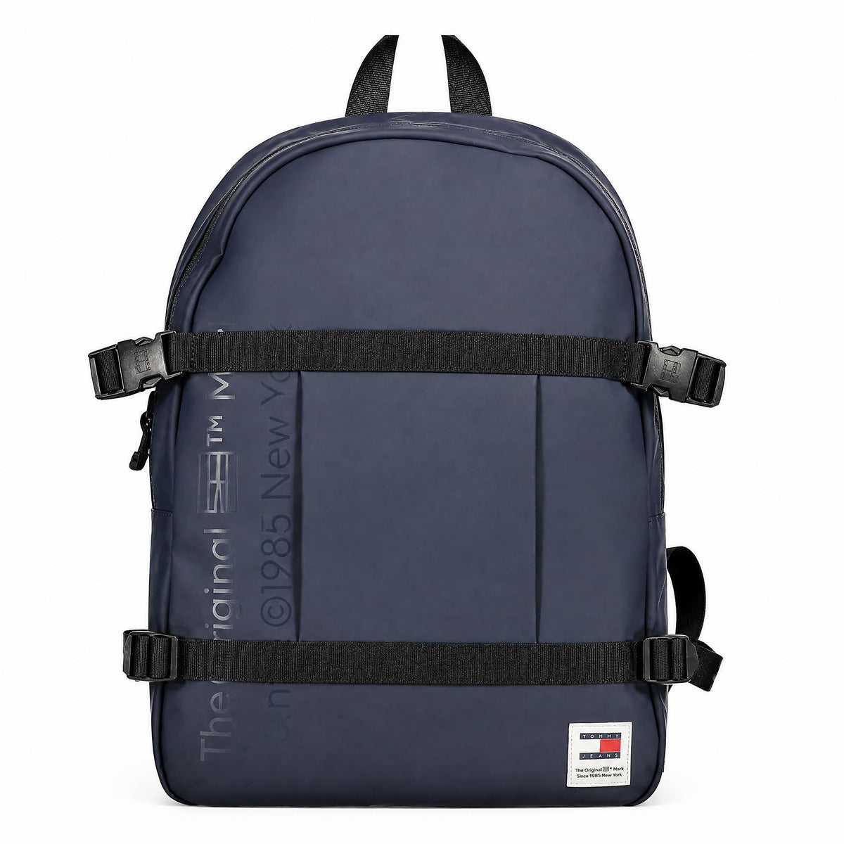 Tommy Hilfiger vyriška kuprinė – mėlynos spalvos, mėlynos spalvos
