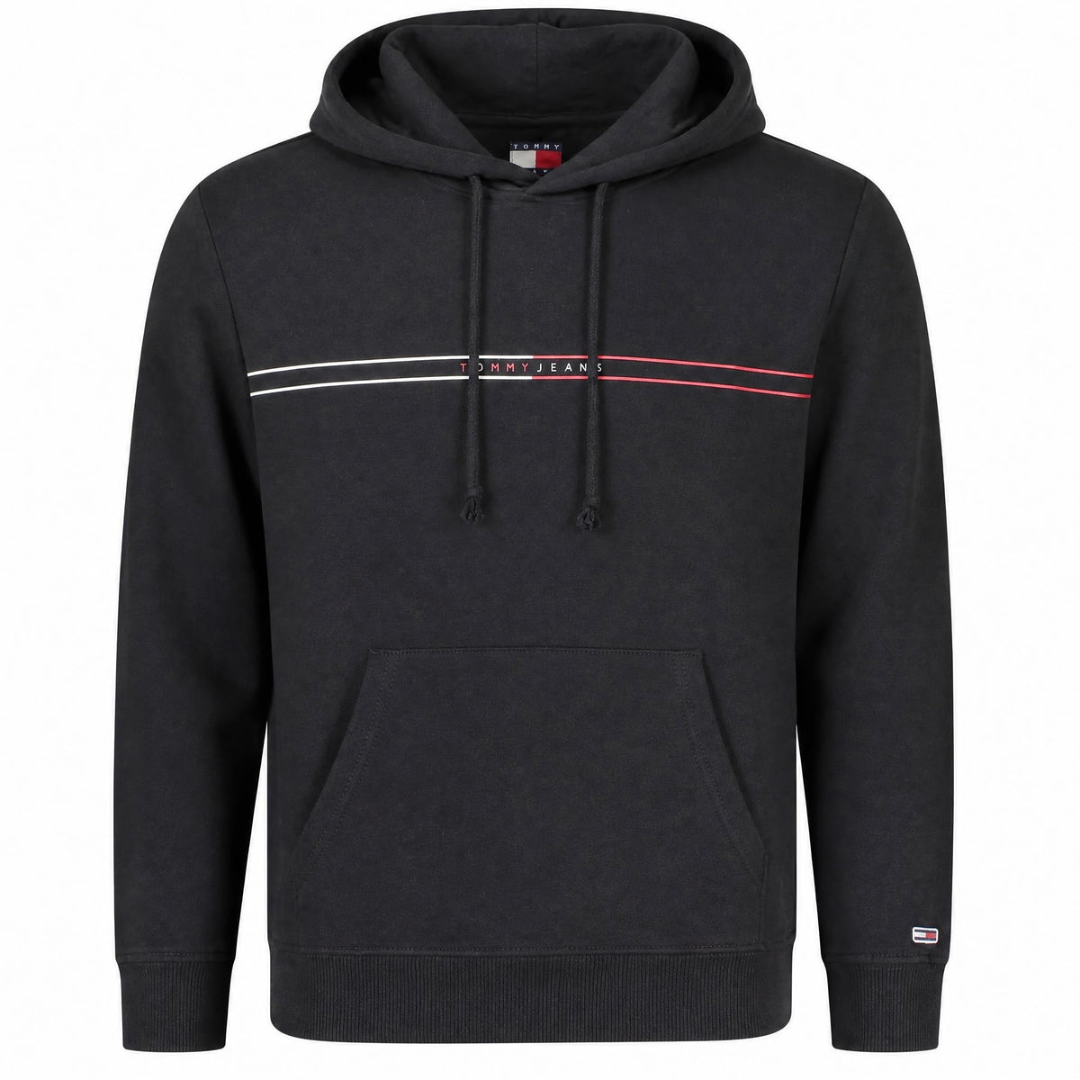 Tommy Hilfiger vyriškas džemperis – juodos spalvos, juodos spalvos