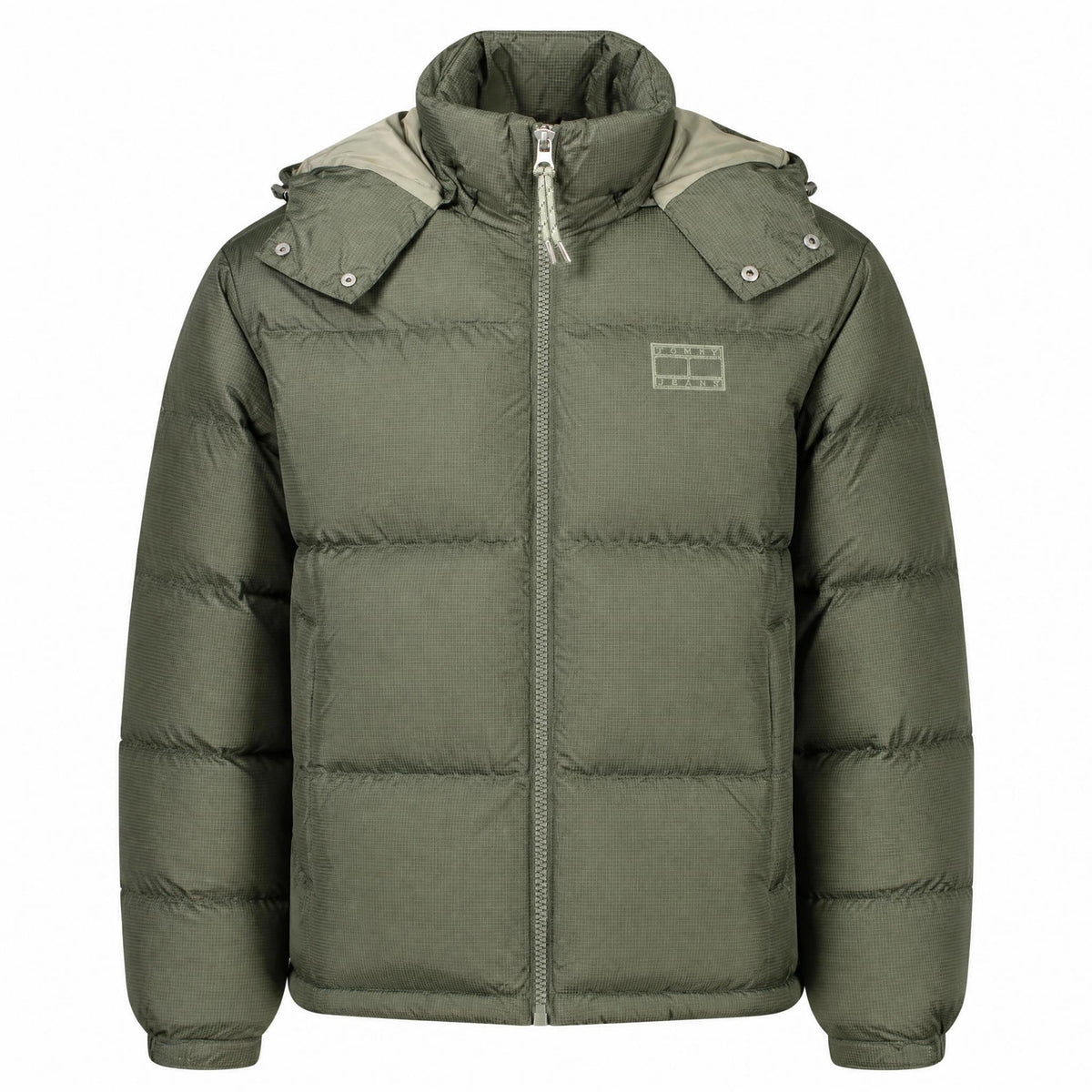 Tommy Hilfiger vyriška striukė – žalios spalvos, žalios spalvos