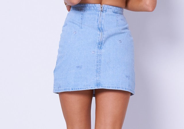 Tommy Jeans moteriškas sijonas – Rezivelo