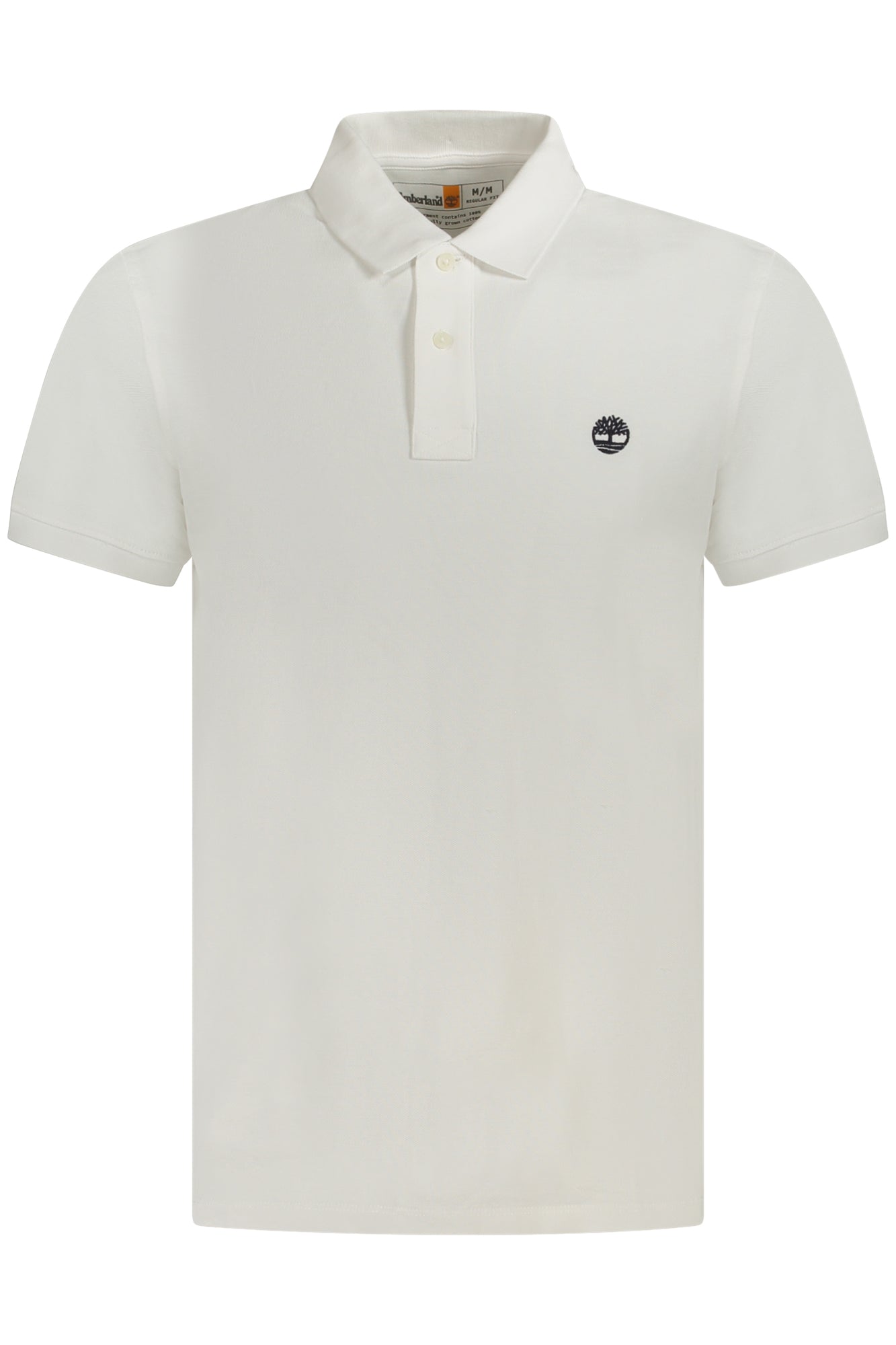 Timberland vyriški polo marškinėliai – balta spalvos, balta spalva
