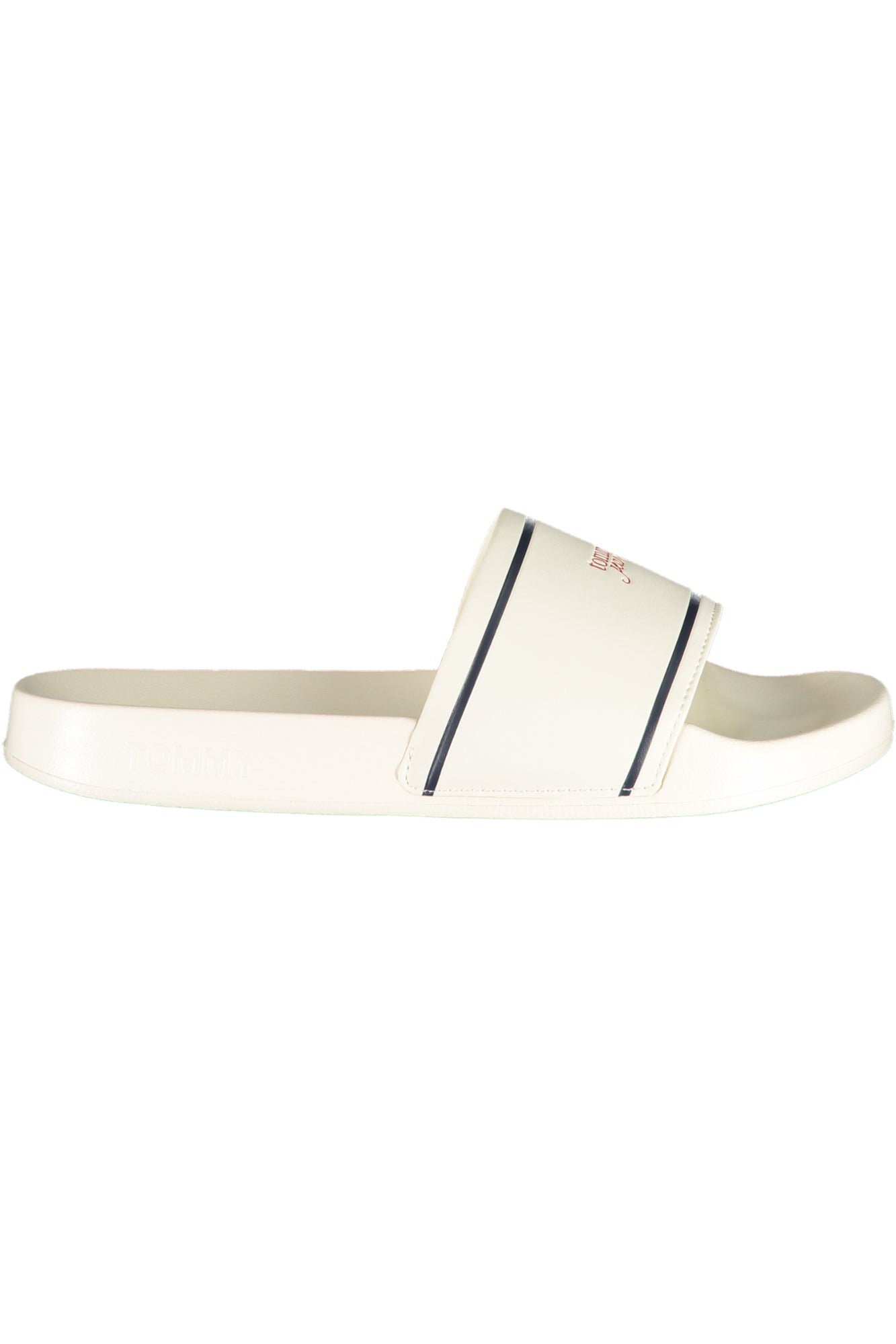 Tommy Hilfiger moteriškos šlepetės – balta spalvos, balta spalva