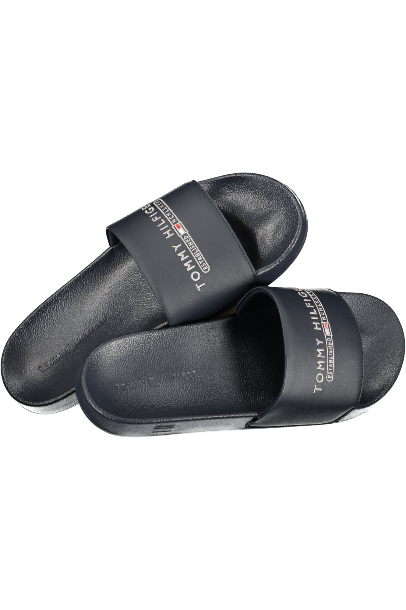 Tommy Hilfiger vyriškos šlepetės – mėlynos spalvos, mėlynos spalvos