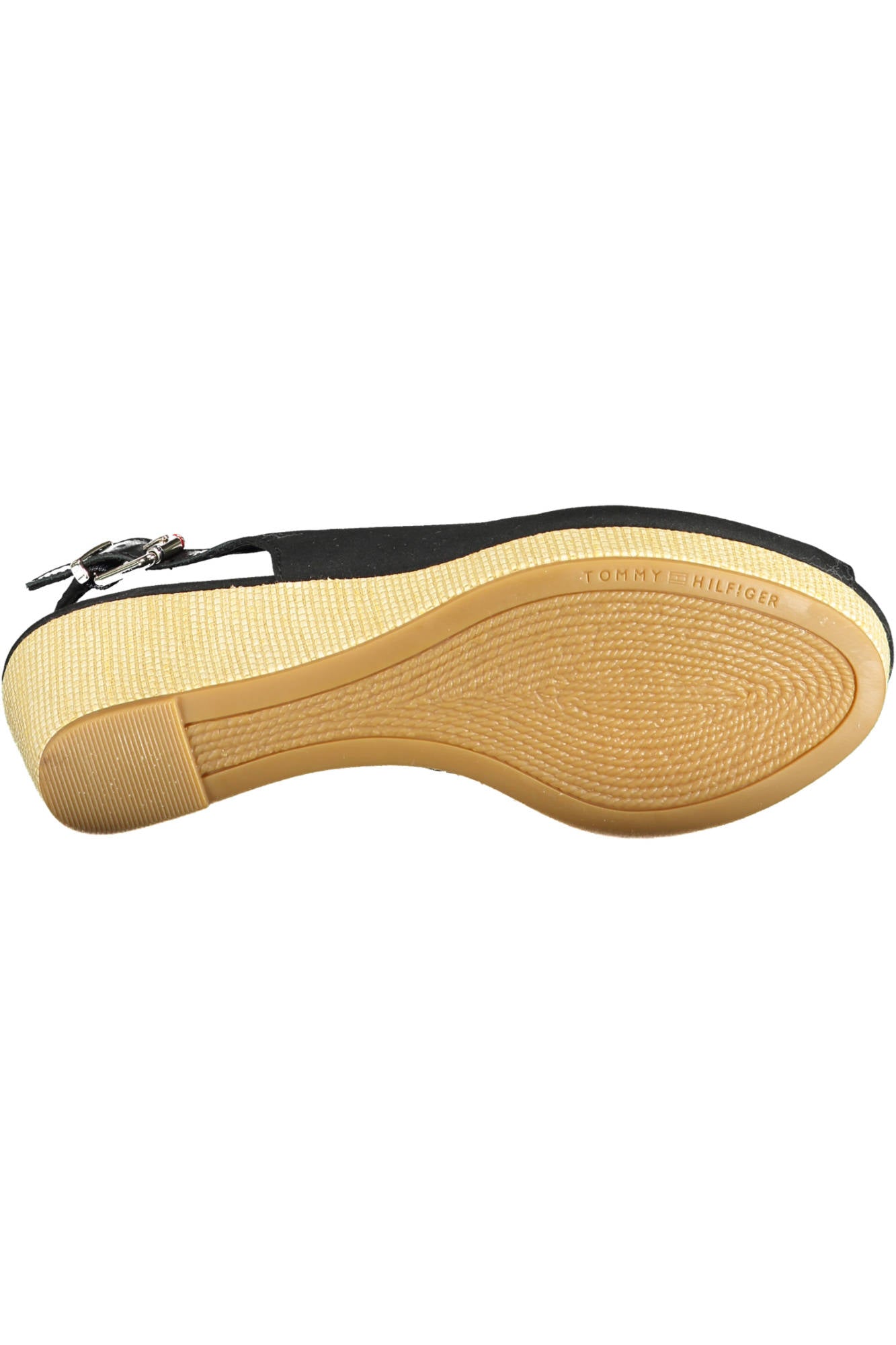 Tommy Hilfiger moteriški sandalai – juoda spalvos, juoda spalva, nuotrauka 2