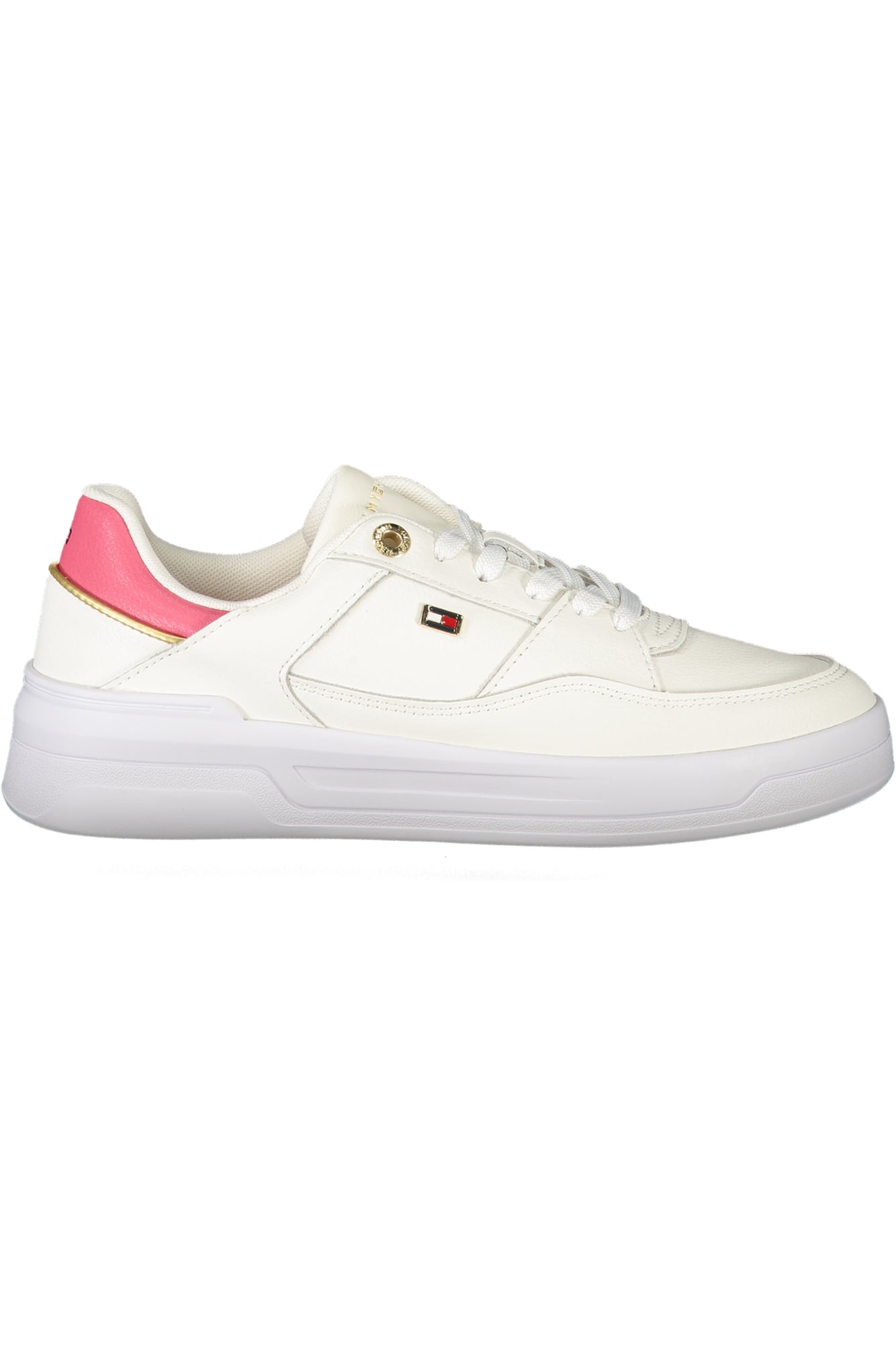Tommy Hilfiger moteriški laisvalaikio batai – baltos spalvos, baltos spalvos