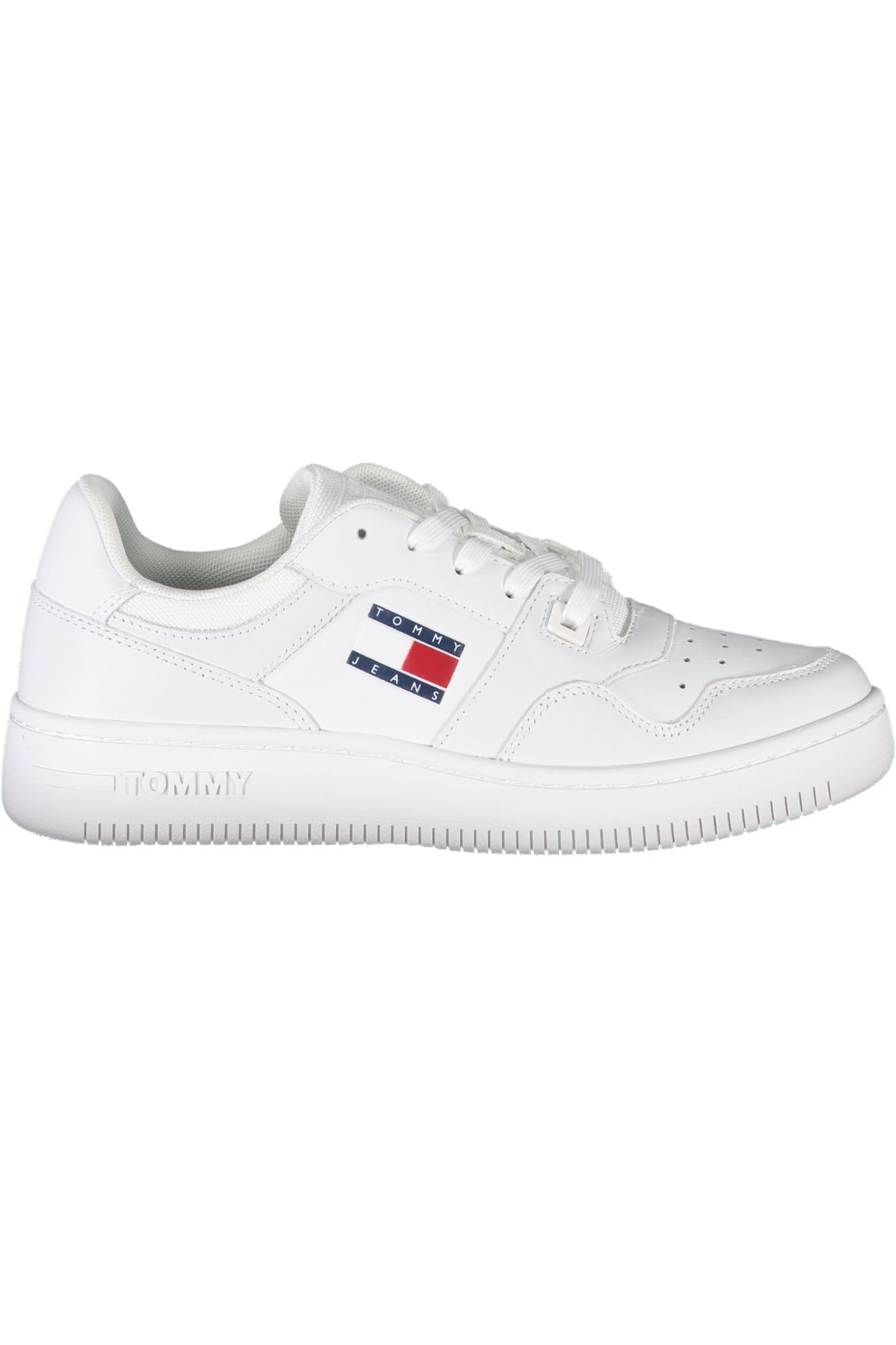 Tommy Hilfiger moteriški laisvalaikio batai – balta spalvos, balta spalva
